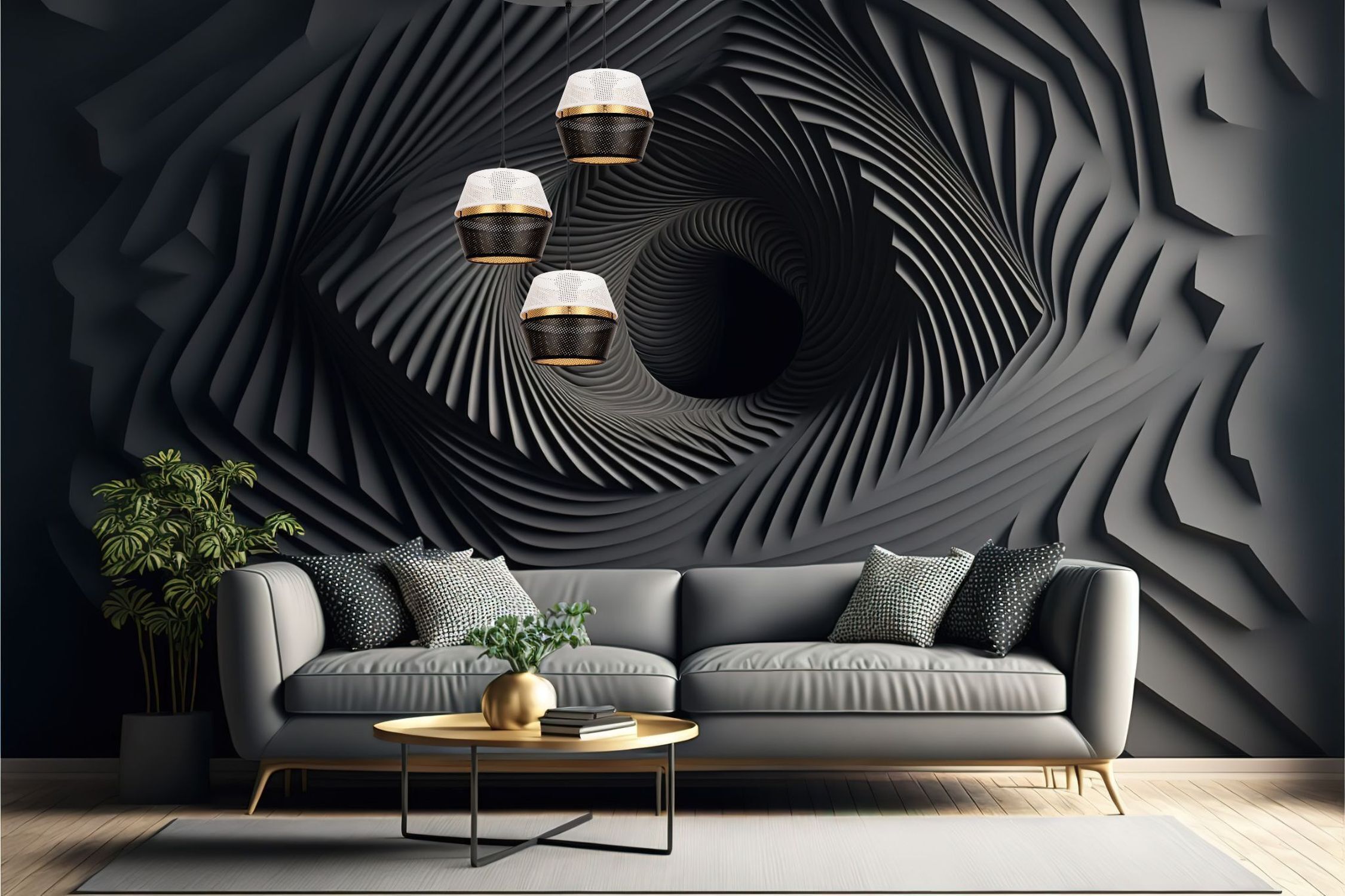 Drinnen, Innenarchitektur, Wohnzimmer, Dekoration Ihres Zuhauses, Couch