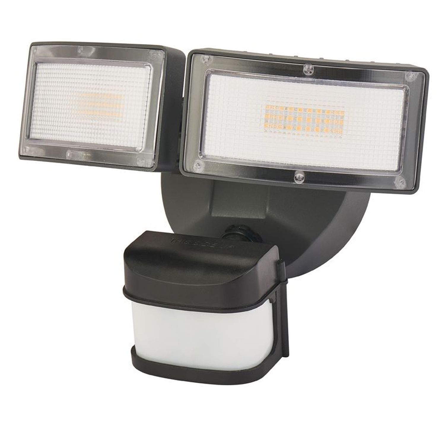 aussen-deckenstrahler-minto-56-flammig-schwarz-modern-88-2-00 LED-Licht, Außenleuchte, Doppel-Spot, Haltevorrichtung, Sensorlicht