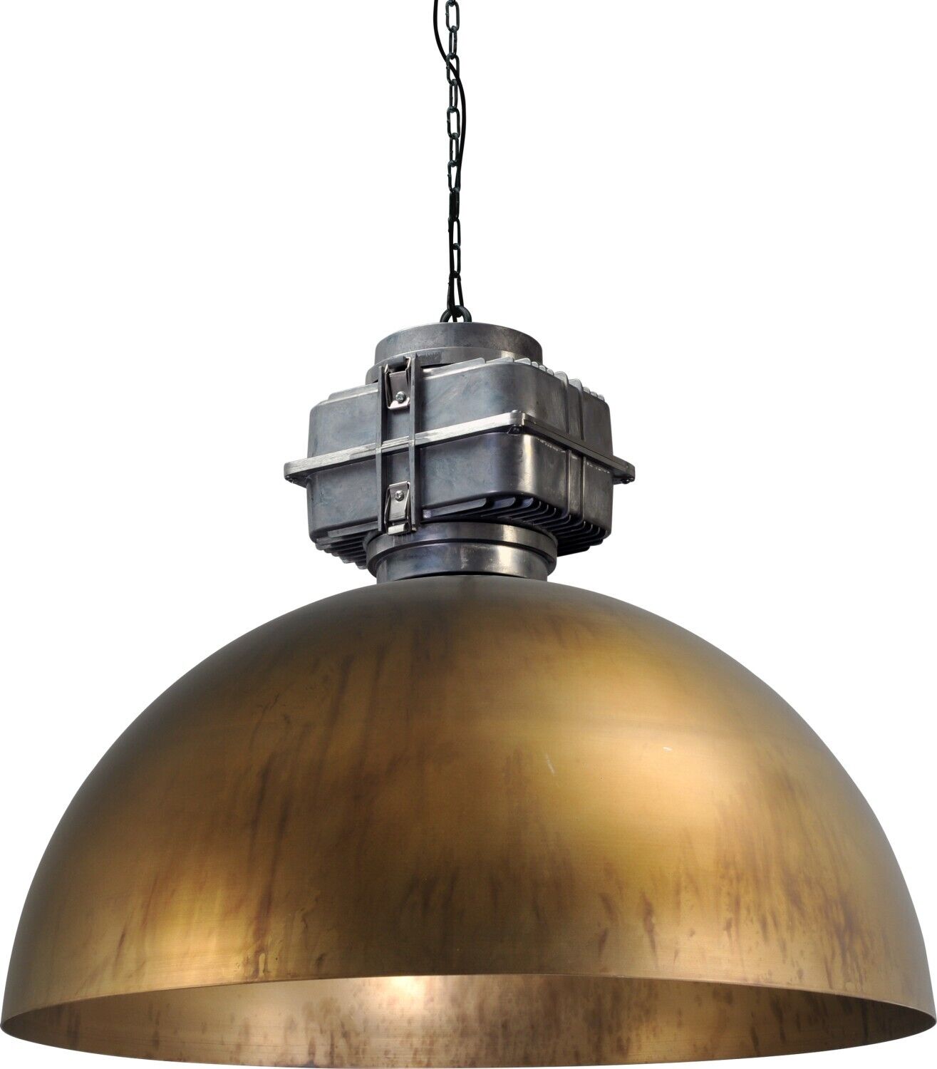XXL Loft Lampe à suspendre laiton antique Ø80cm LARINO