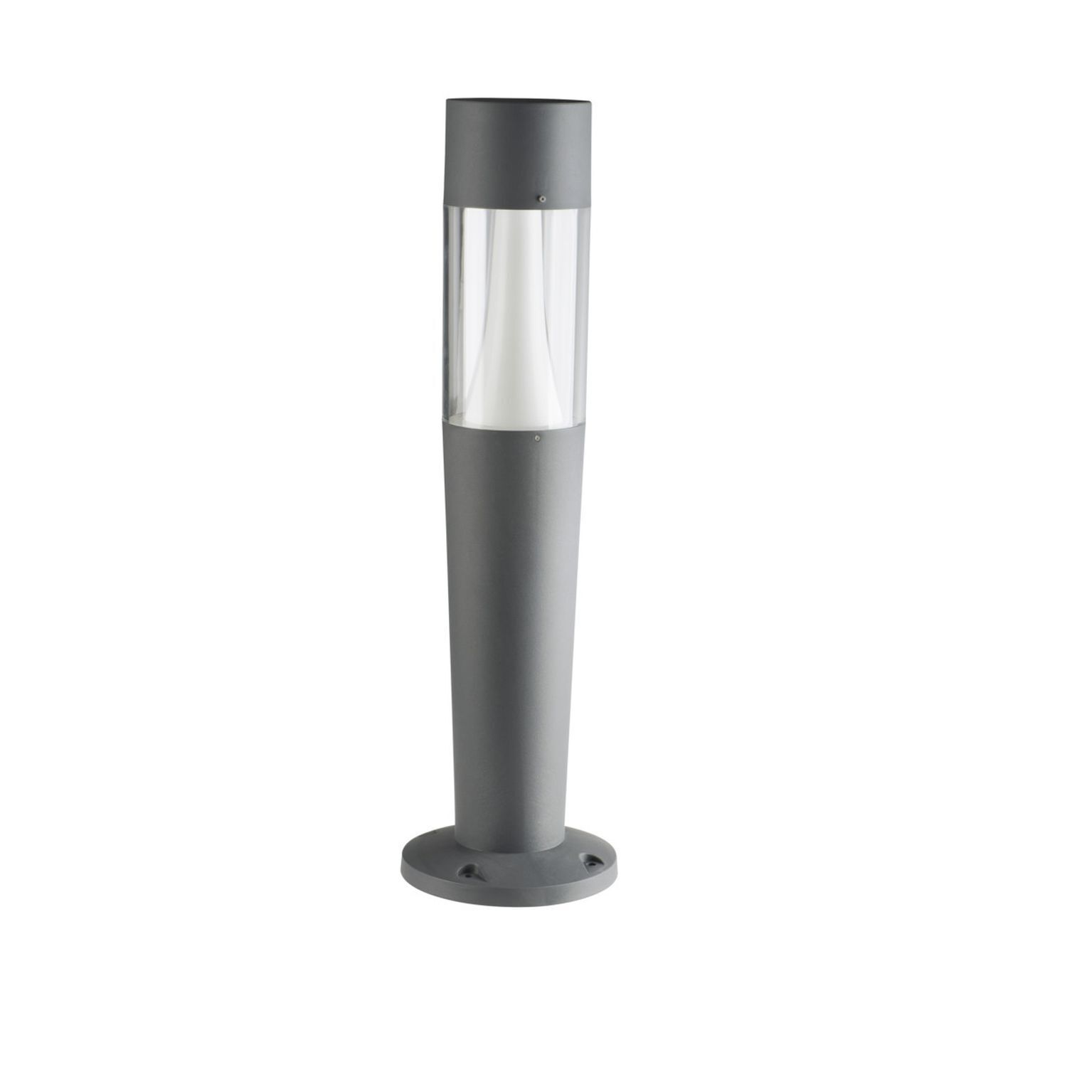 Borne d'éclairage Gris 77 cm Moderne IP54 Chemin de jardin