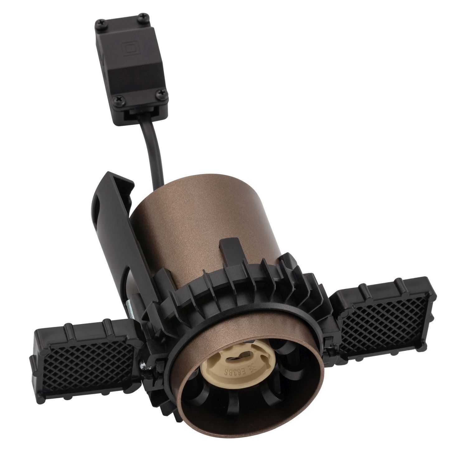 Einbauspot Metall akzentuiert Ø5,5 cm GU10 Schokolade Beleuchtung, Adapter, Elektronik