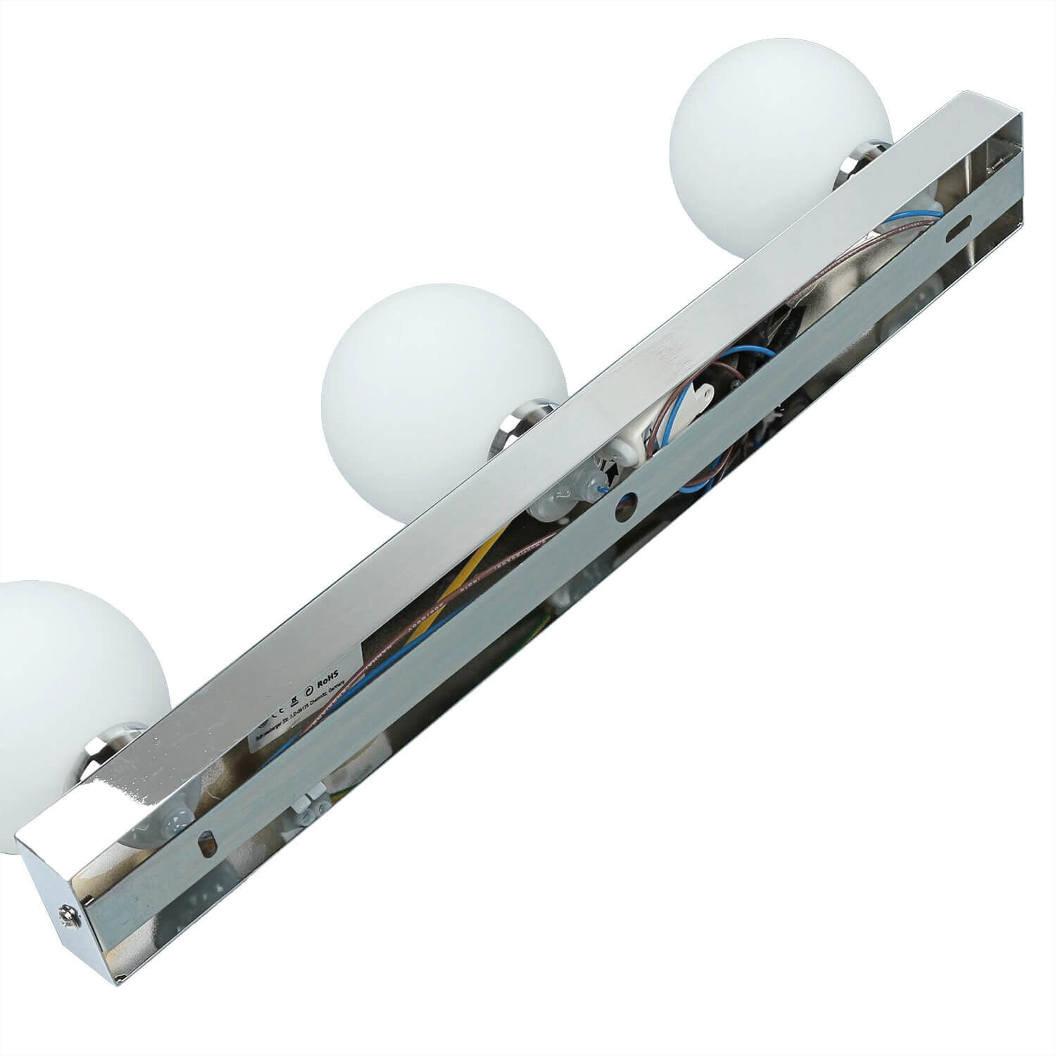 Wandleuchte BRAZOS in Chrom 3-flmg Leuchte, Beleuchtung, Handlauf