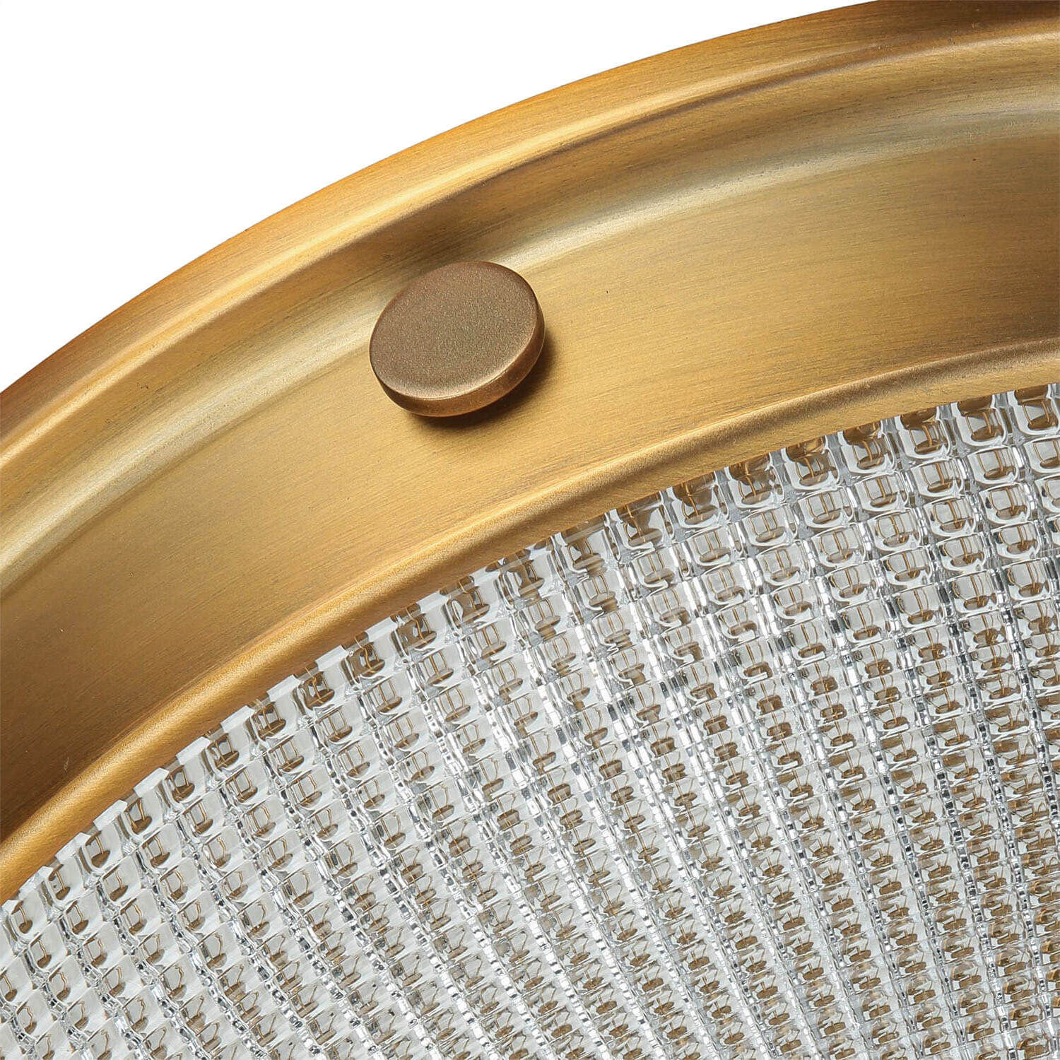 Deckenleuchte ALVER Ø32cm in Messing Design Lampe Beleuchtung