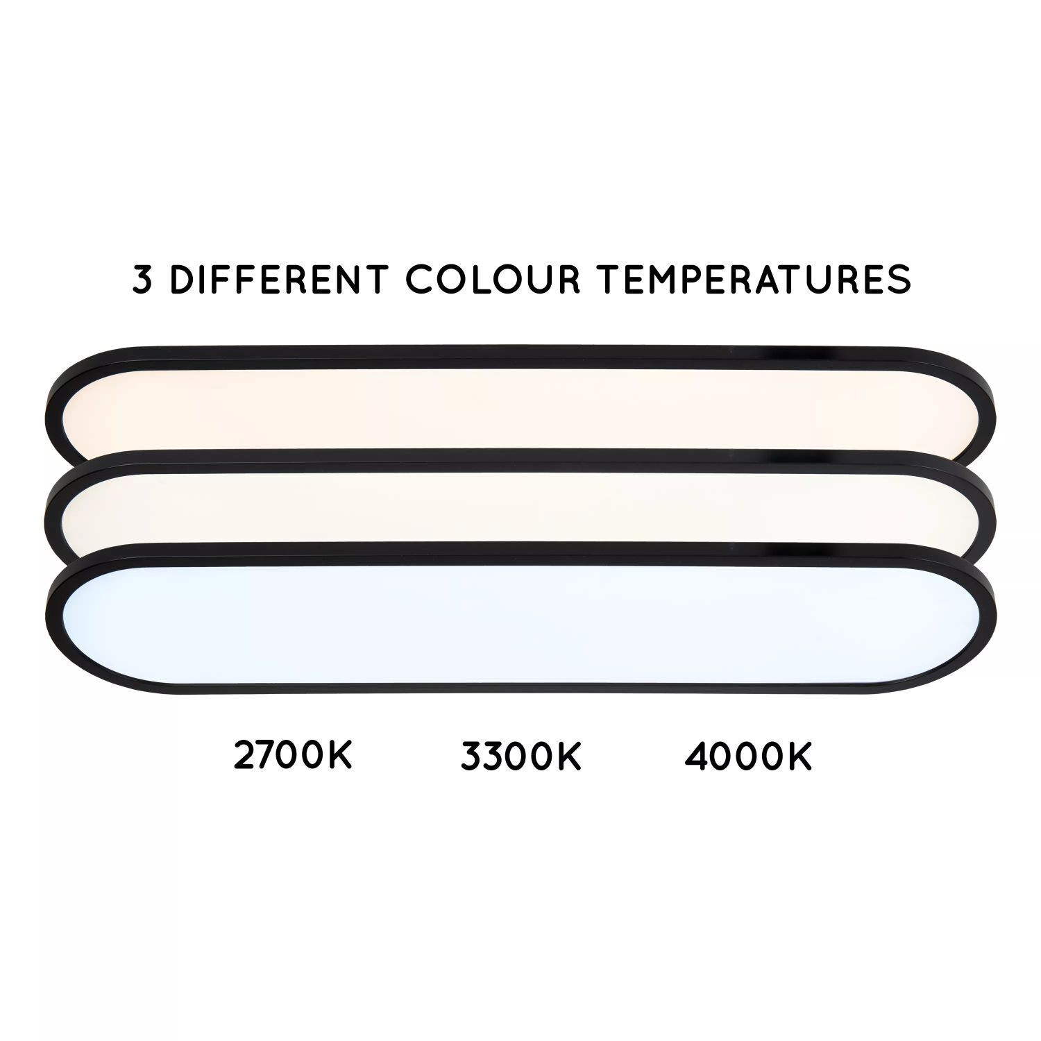 LED Deckenlampe dimmbar 80 cm 2700-4000 K Fernbedienung LED Deckenlampe dimmbar 80 cm 2700-4000 K Fernbedienung