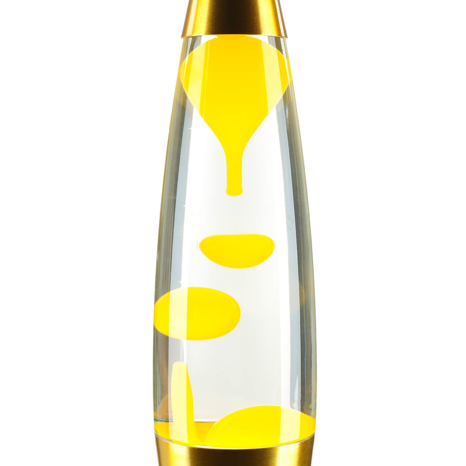 Lampe à Lave Jaune 40 cm Design Rétro Salon ROXY