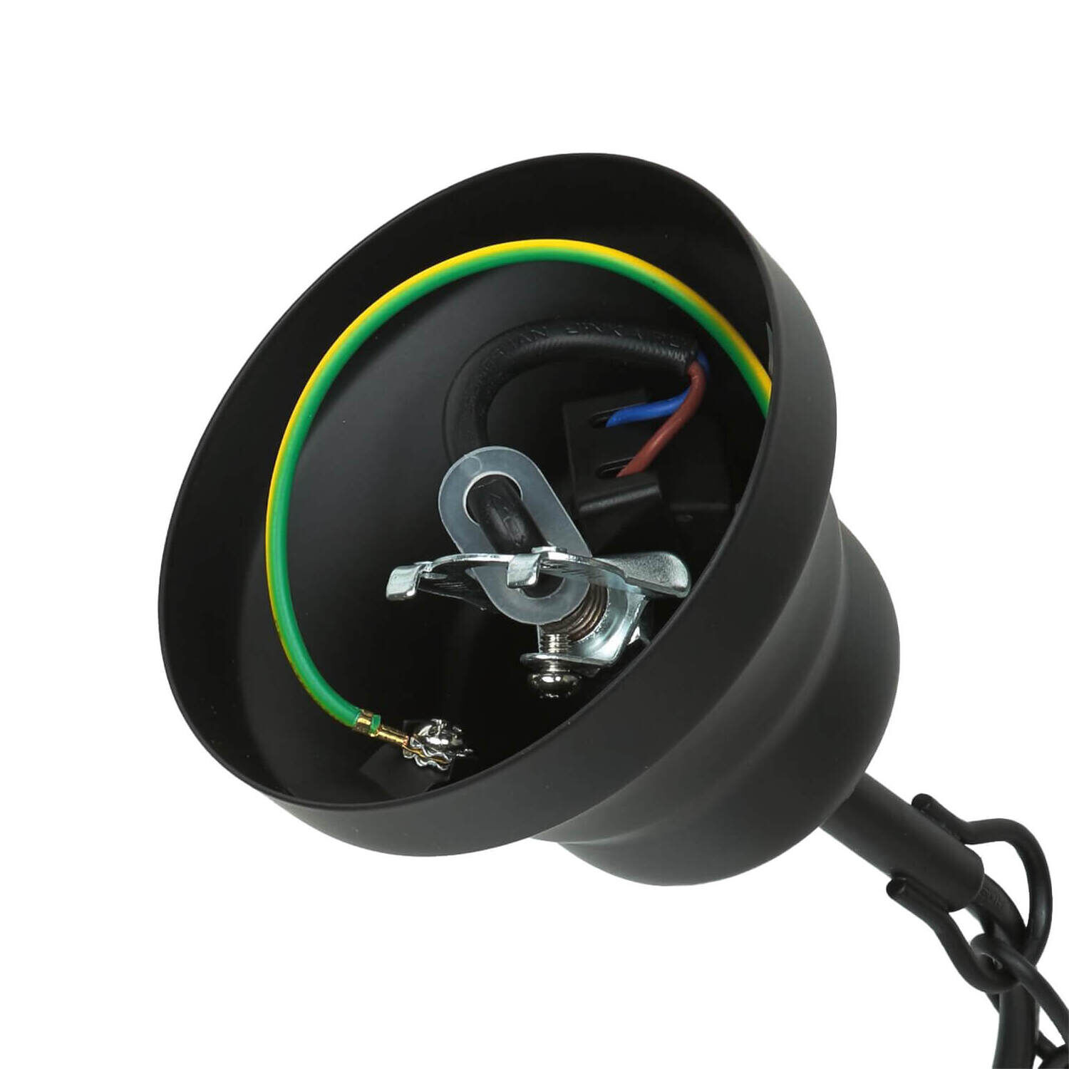 Hängelampe DOROTHEA Alabaster Glas Metall Landhaus Beleuchtung, Elektronik, Sprecher