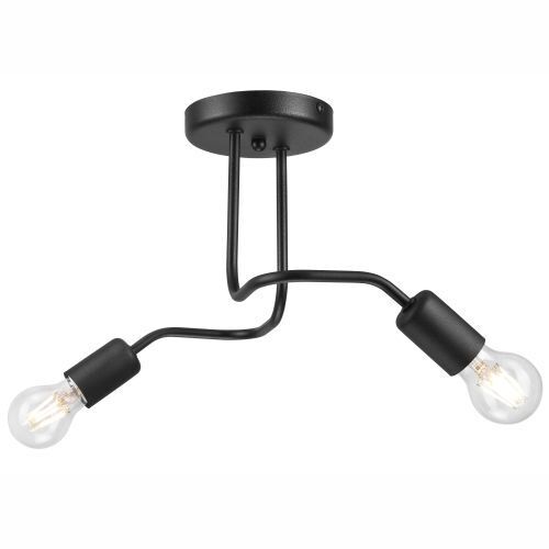 Deckenleuchte Farbig Schwarz Modern Wohnzimmer