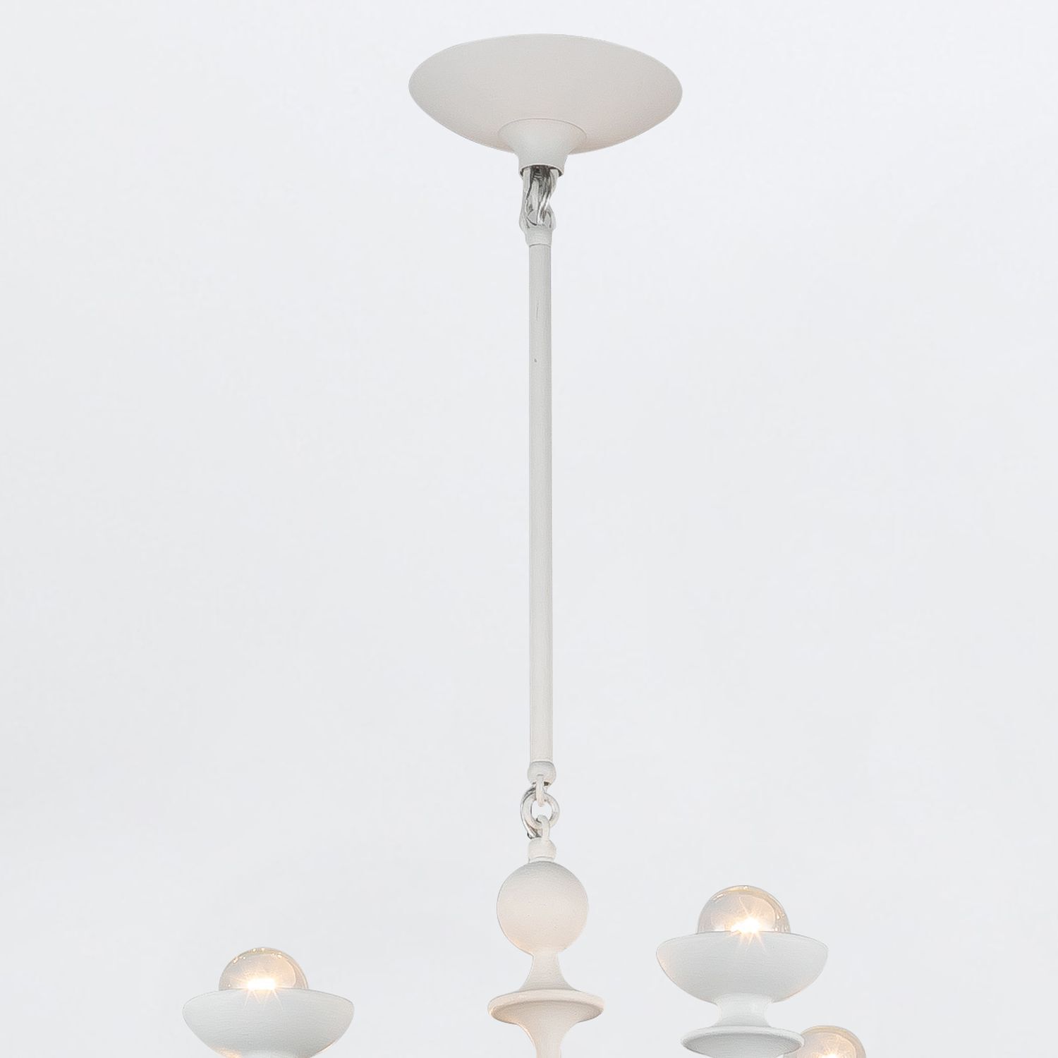 haengelampe-schlafzimmerbeleuchtung-pendelleuchte-esstisch-alarun-18x-e14-bis-40w-weiss-antik-dimmbar-stahl-le141982-06 pendant lamp, deckenleuchte, weiße fixture, dreifarbig/three-arm?, elegante beleuchtung