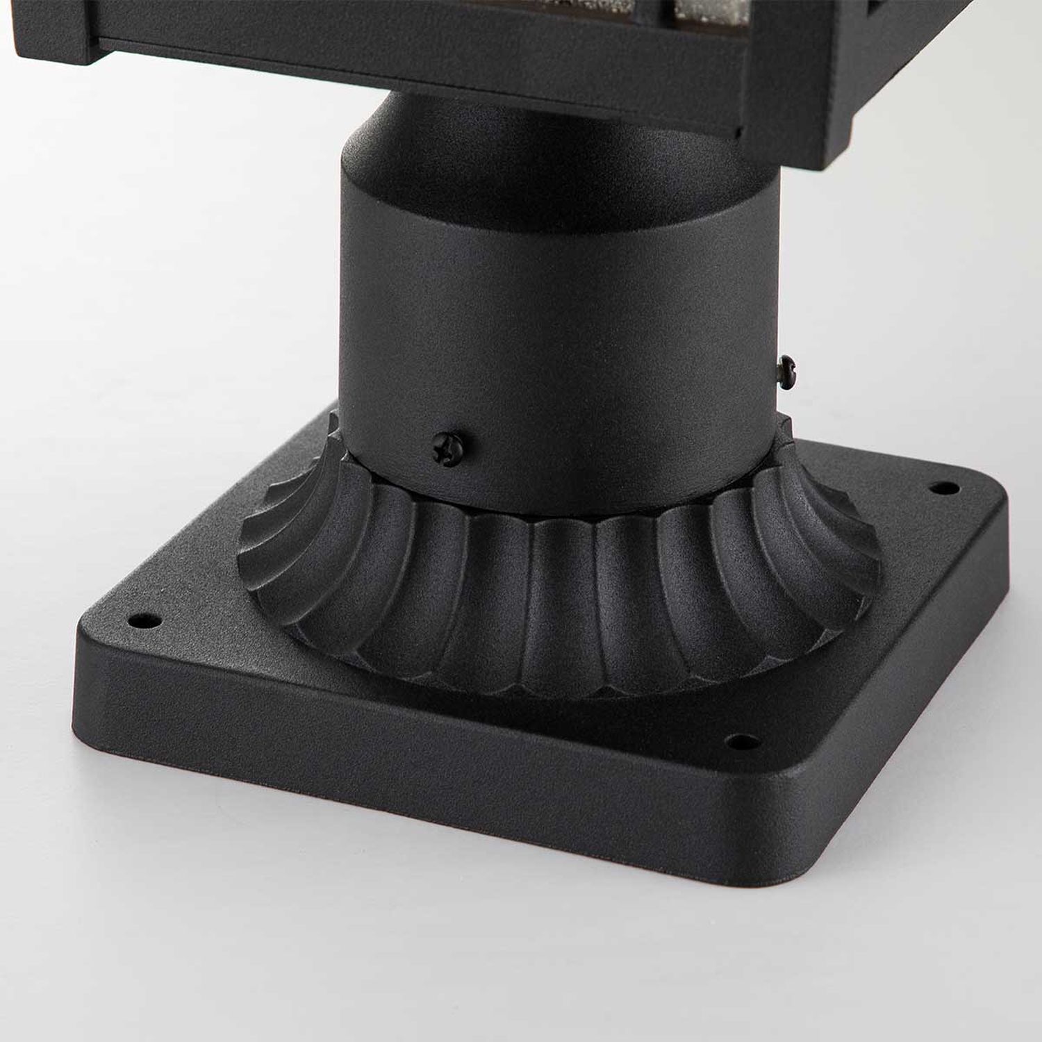 Sockelleuchte Garten E27 IP44 44,5 cm hoch Schwarz Beleuchtung, Elektronik