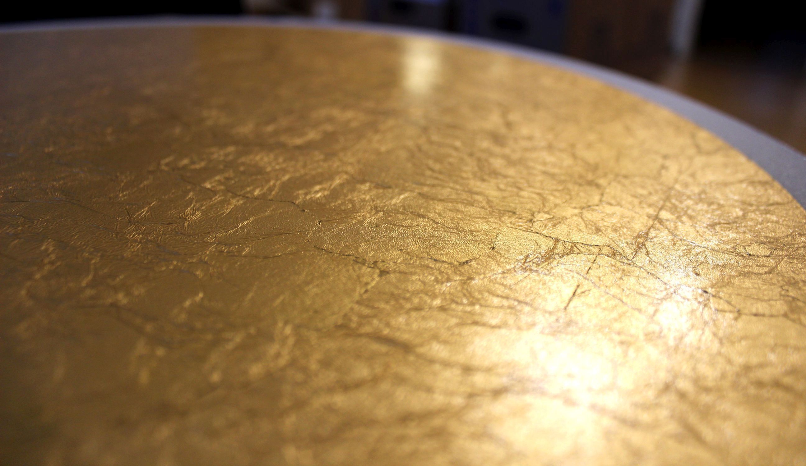 golden, surface, texture, tisch, crackle