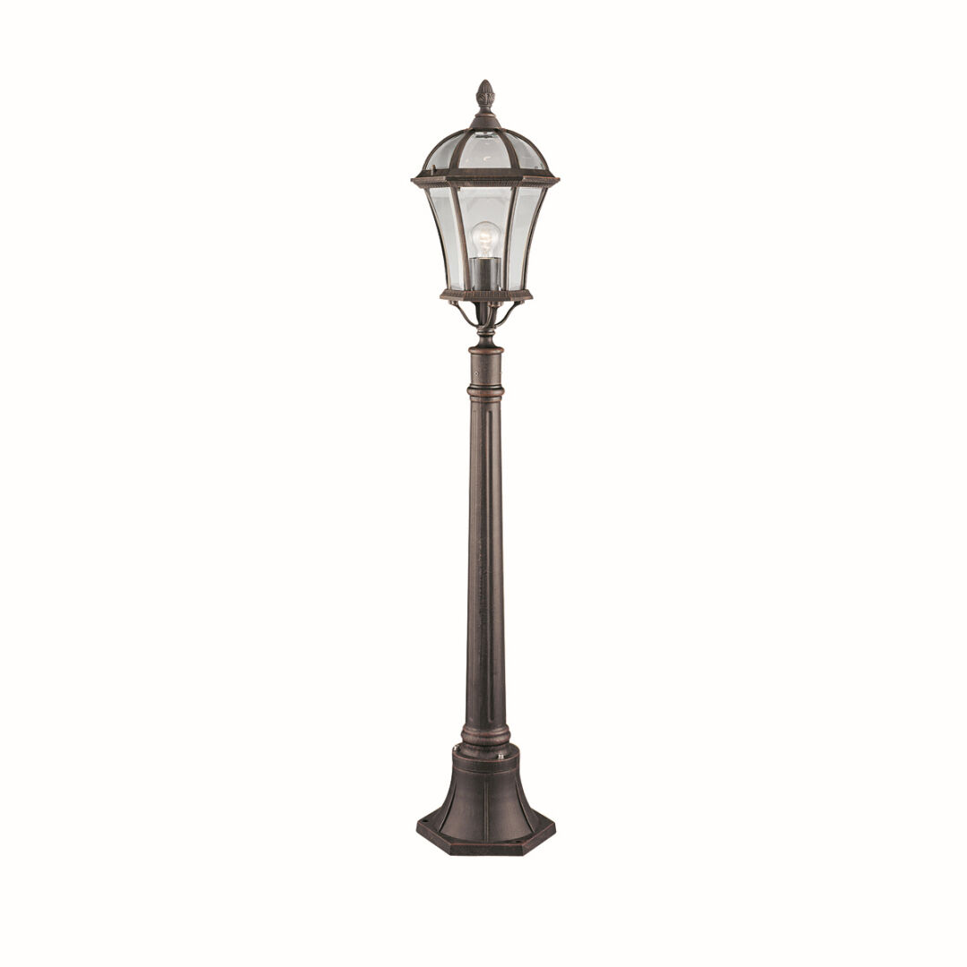 Lampadaire classique en brun antique