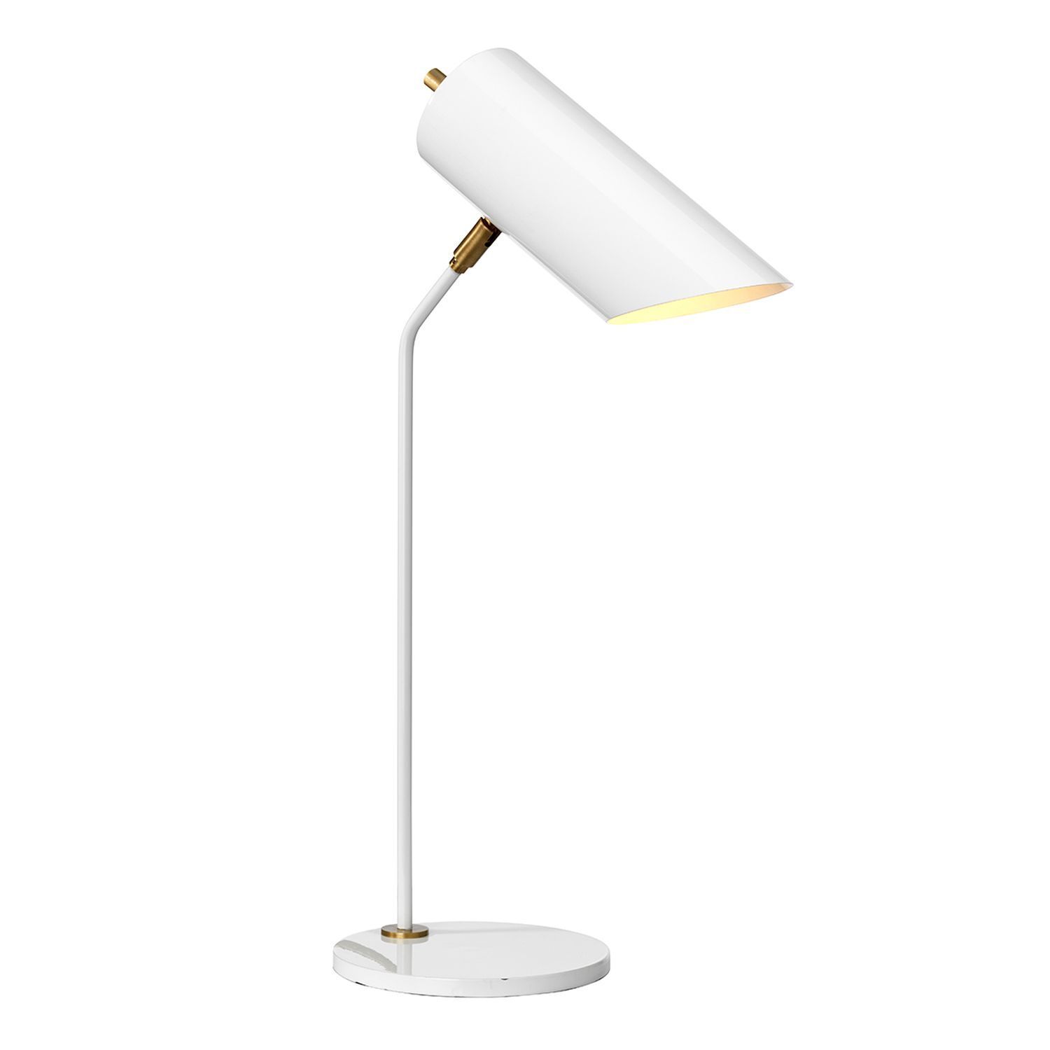 Schreibtischlampe LEYRE Weiß H:58cm Lampe Büro