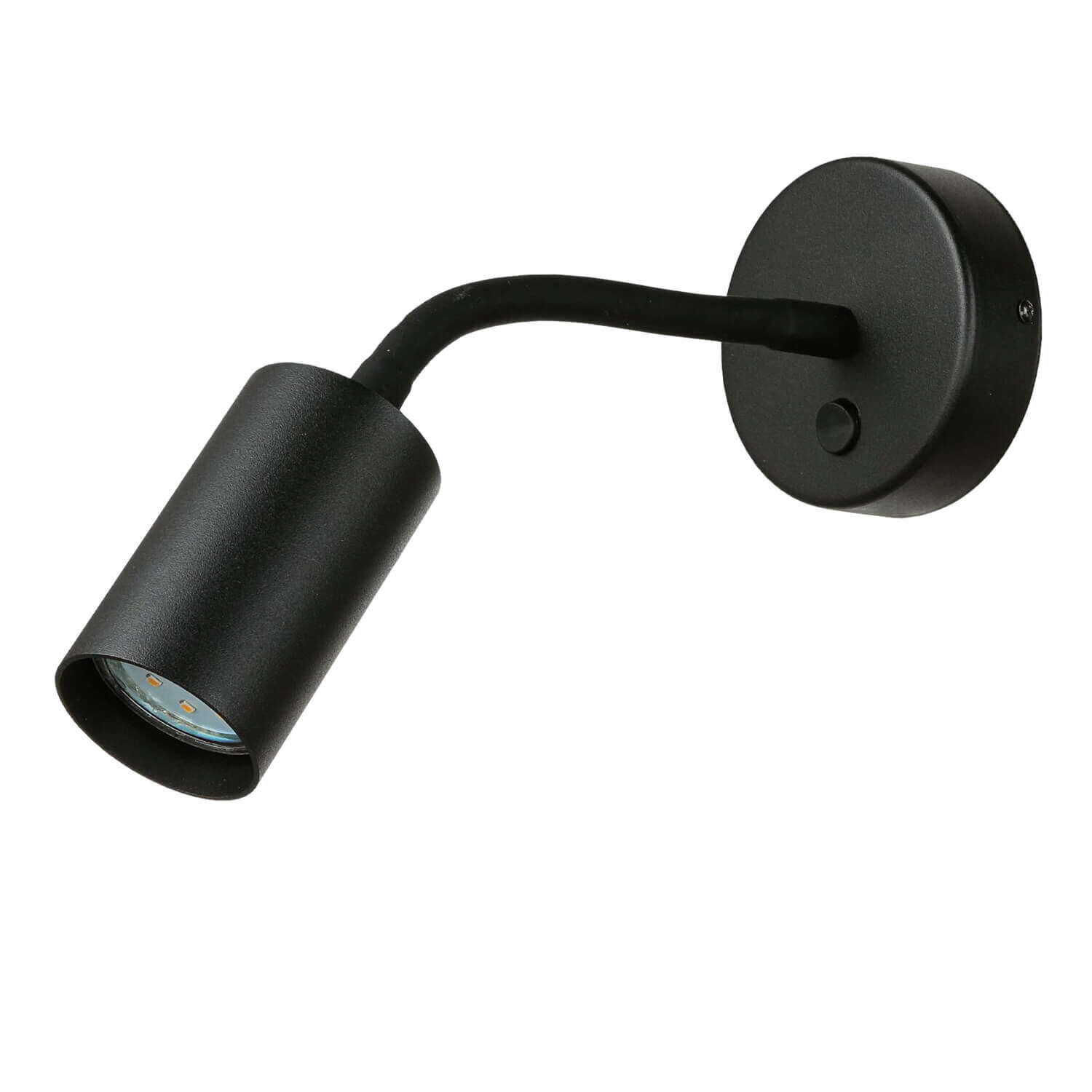 Wand Leselampe mit Schalter Schwarz verstellbar vielseitig Beleuchtung, Lampe, Elektronik