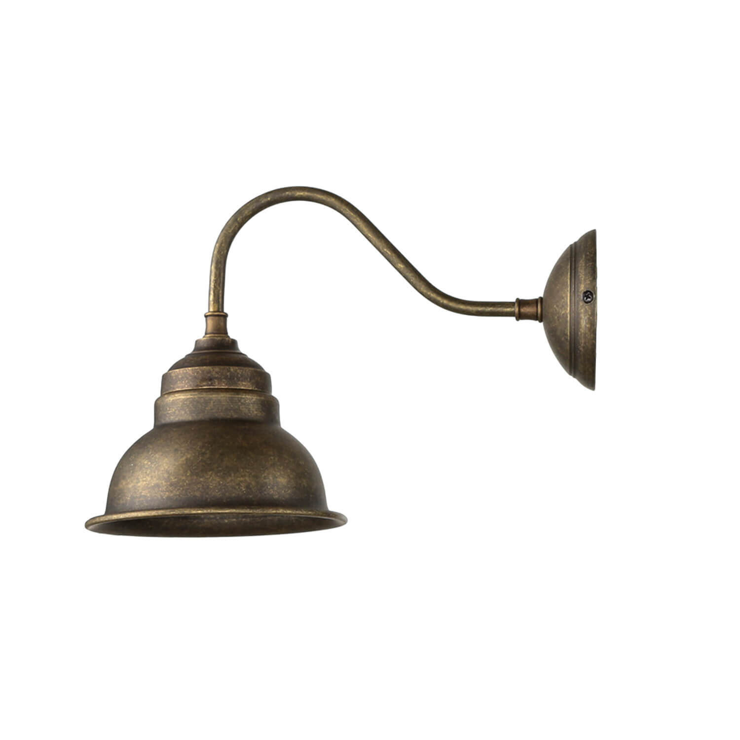 Wandlampe Bronze Antik Echt-Messing Oslo Bronze, Lampe, Drinnen, Zimmer, Duscharmatur