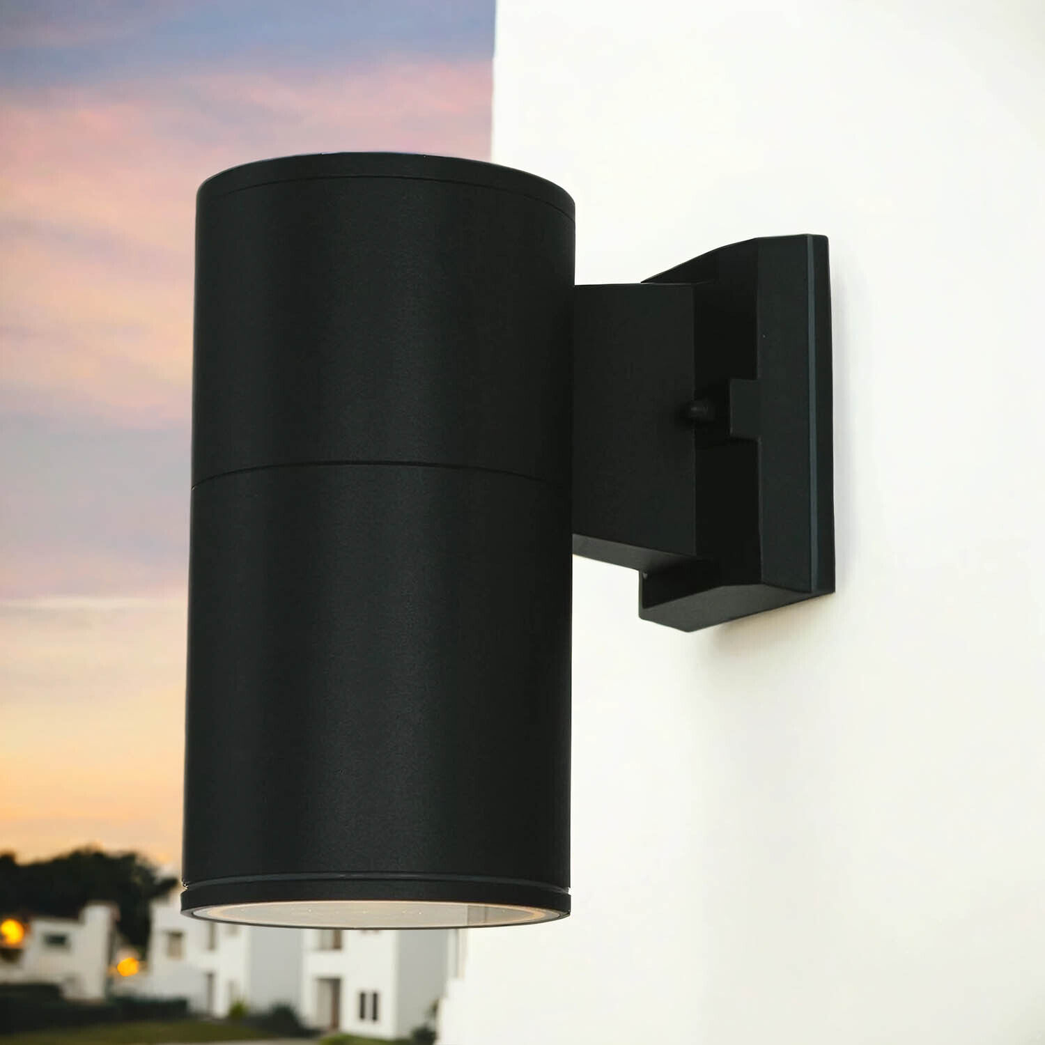 Außen Wandleuchte Anthrazit IP44 E27 Ø11cm H:21cm