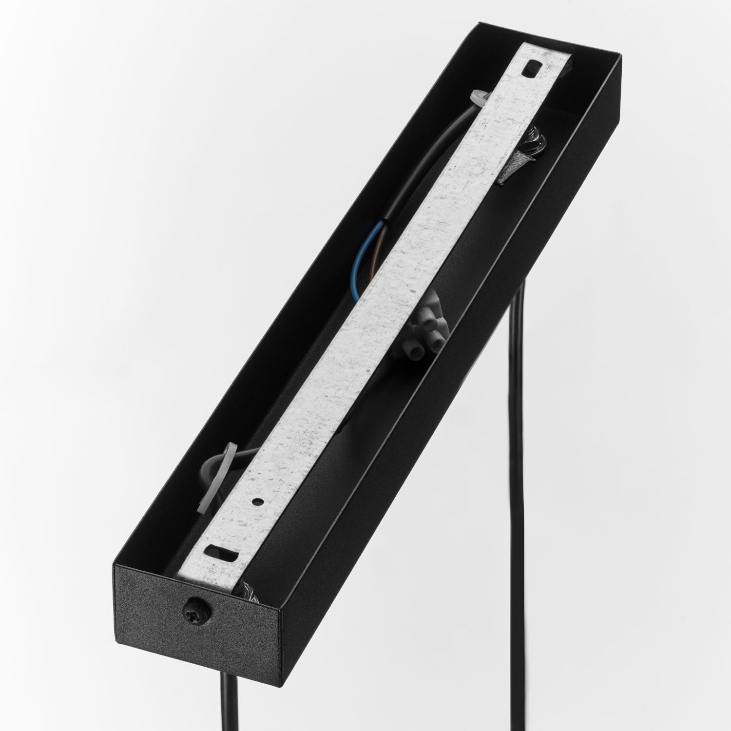 Hängelampe in Schwarz Bernstein Gold G9 2-flmg L:51 cm Hängelampe in Schwarz Bernstein Gold G9 2-flmg L:51 cm