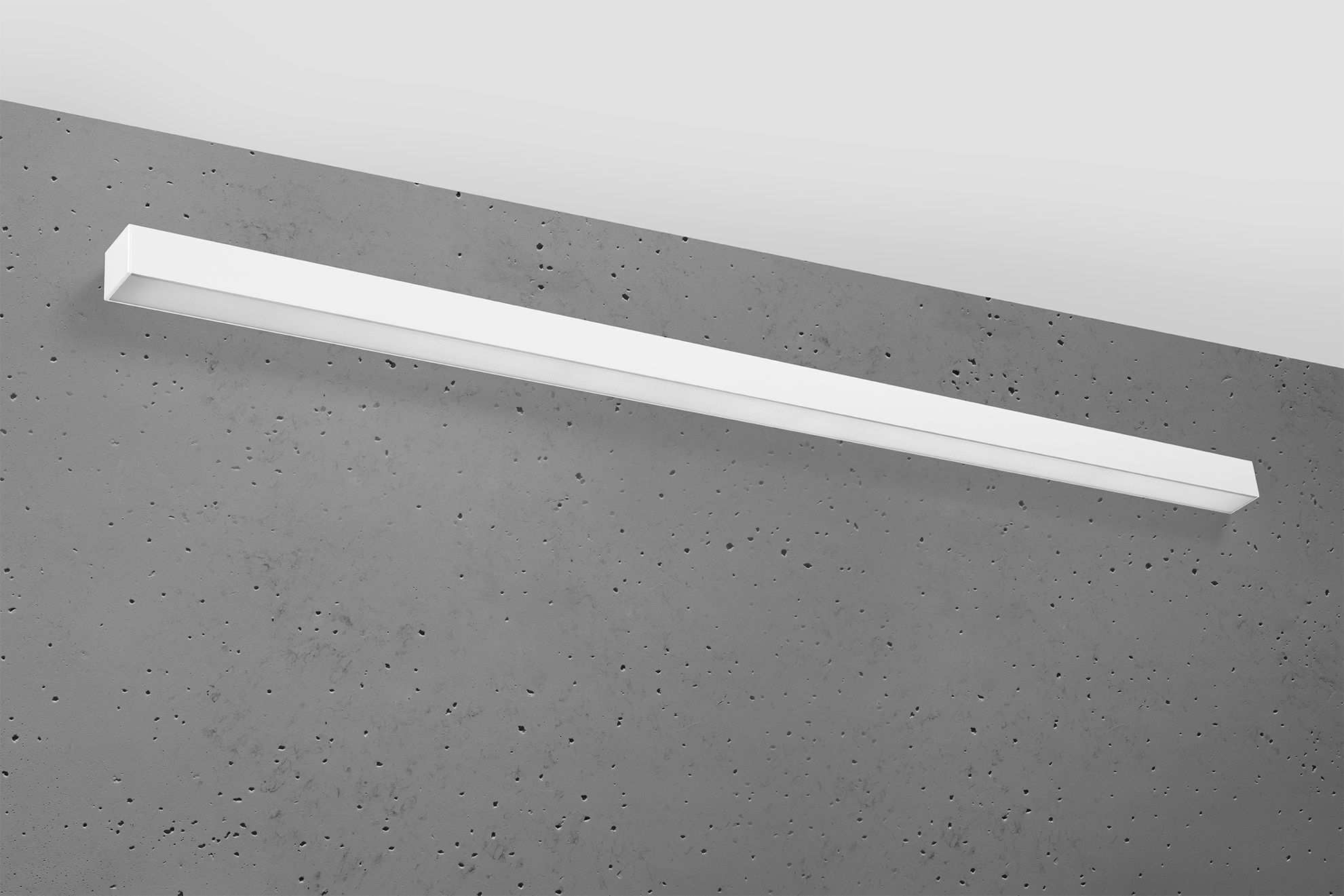 LED Wandleuchte Downlight 150 cm lang 4000 K 4940 lm Weiß