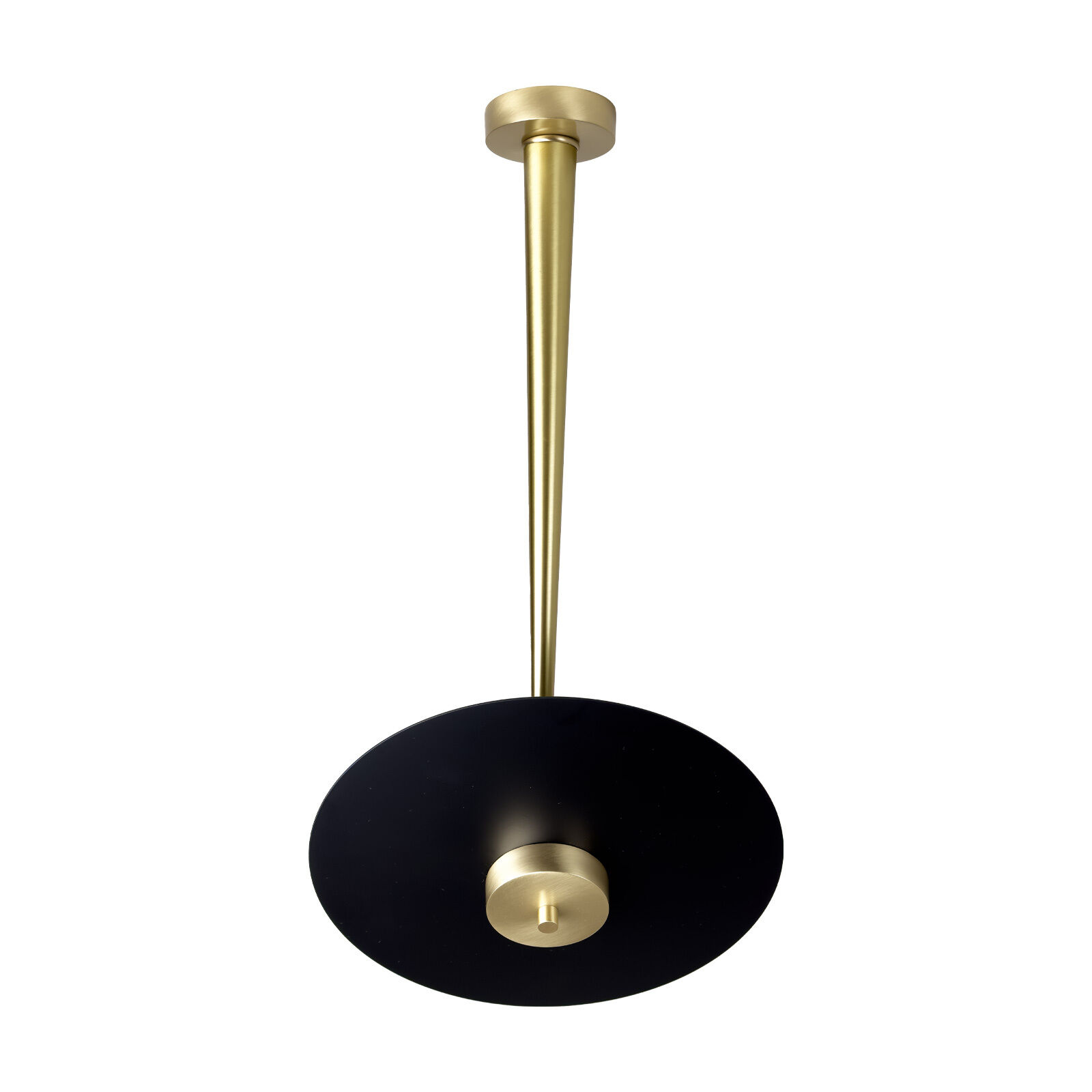 LED Deckenleuchte rund D: 30 cm in Bronze hell Schwarz Deckenleuchte, Kronleuchter, Lampe