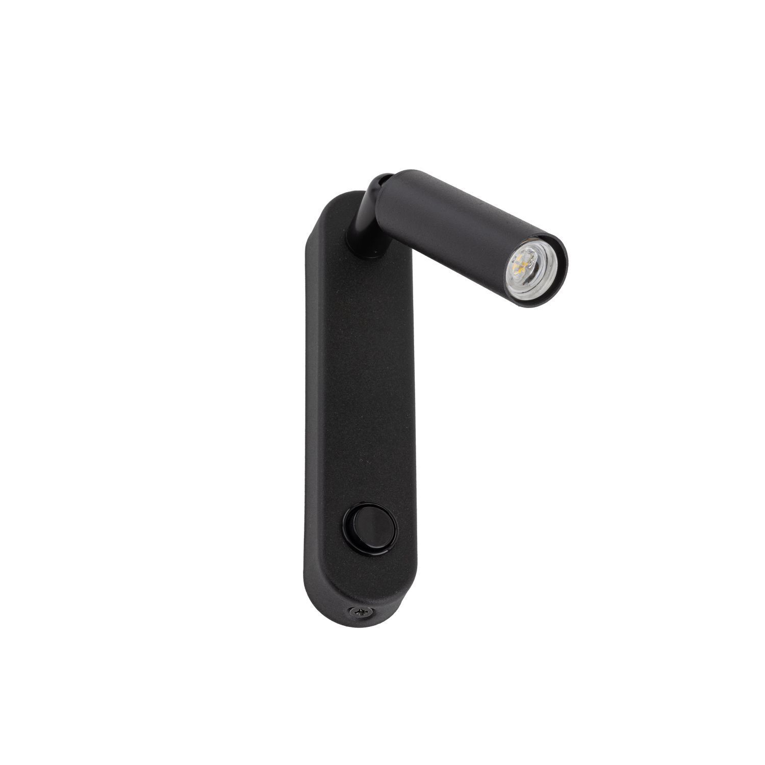 Wandleuchte mit Schalter Metall G9 H: 22cm schwenkbar Schwarz Sinken, Waschbeckenhahn, Griff