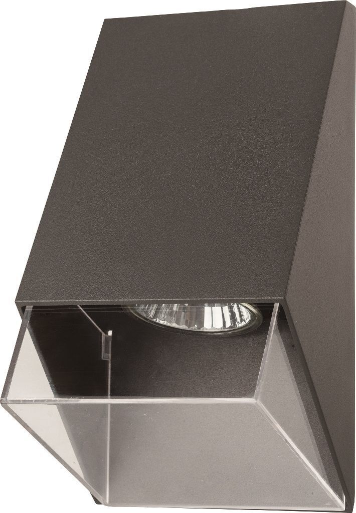 Applique murale d'extérieur anthracite IP54 résistante aux intempéries