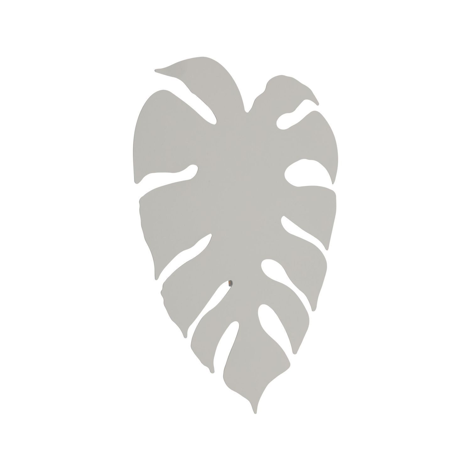 Applique blanche lumière indirecte métal H : 54 cm 4x G9 feuille Blatt, Pflanze, Schablone