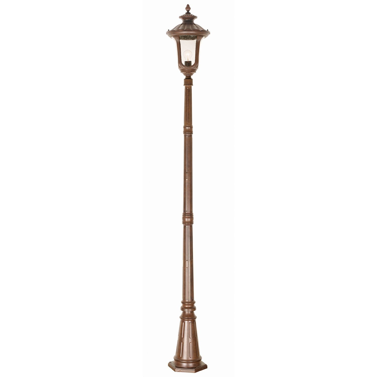 Gartenlaterne RICHARD opulent 2,5m hoch in Bronze