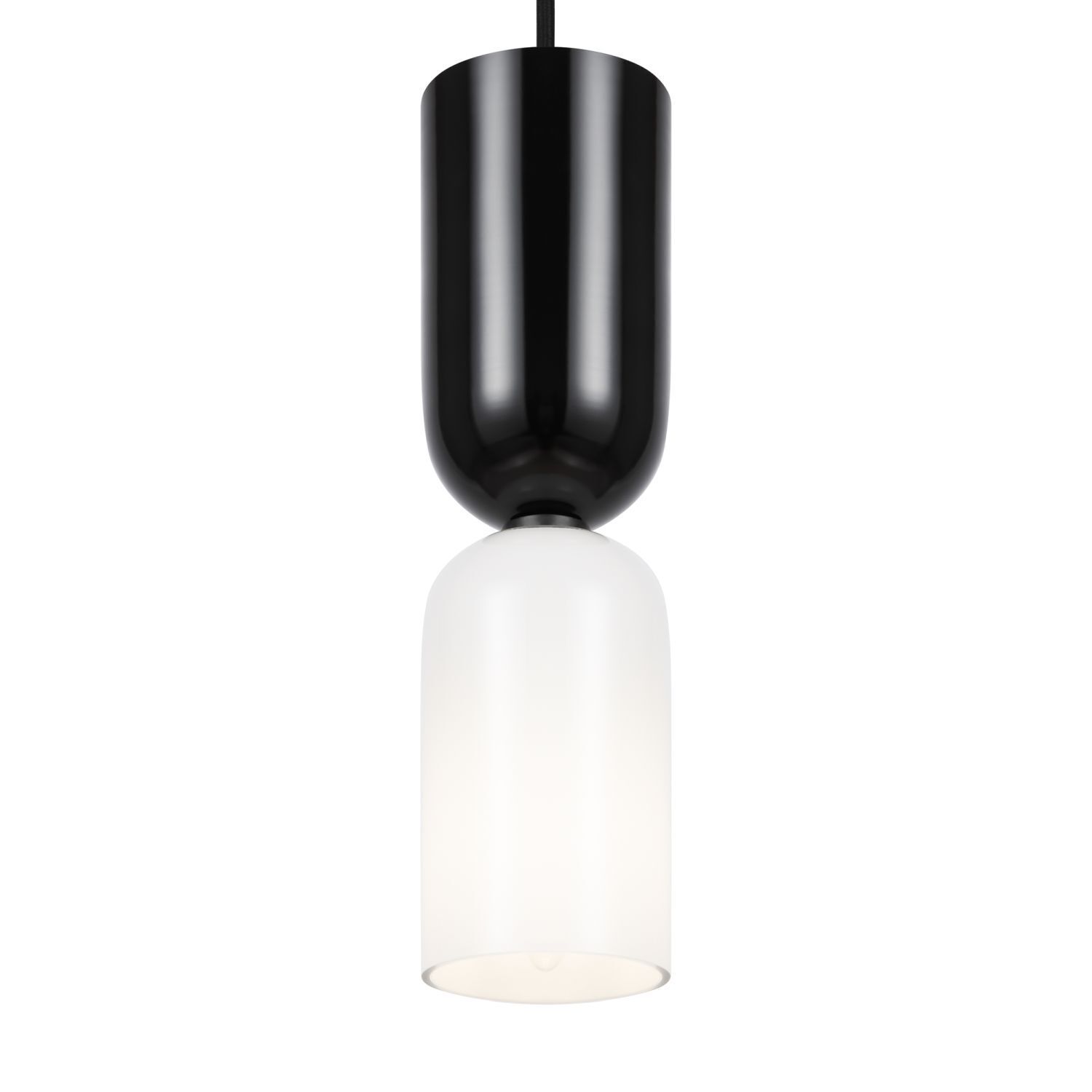 Hängelampe Metall Glas E14 rund Ø 8 cm H: max. 232 cm Lampe, Leuchte