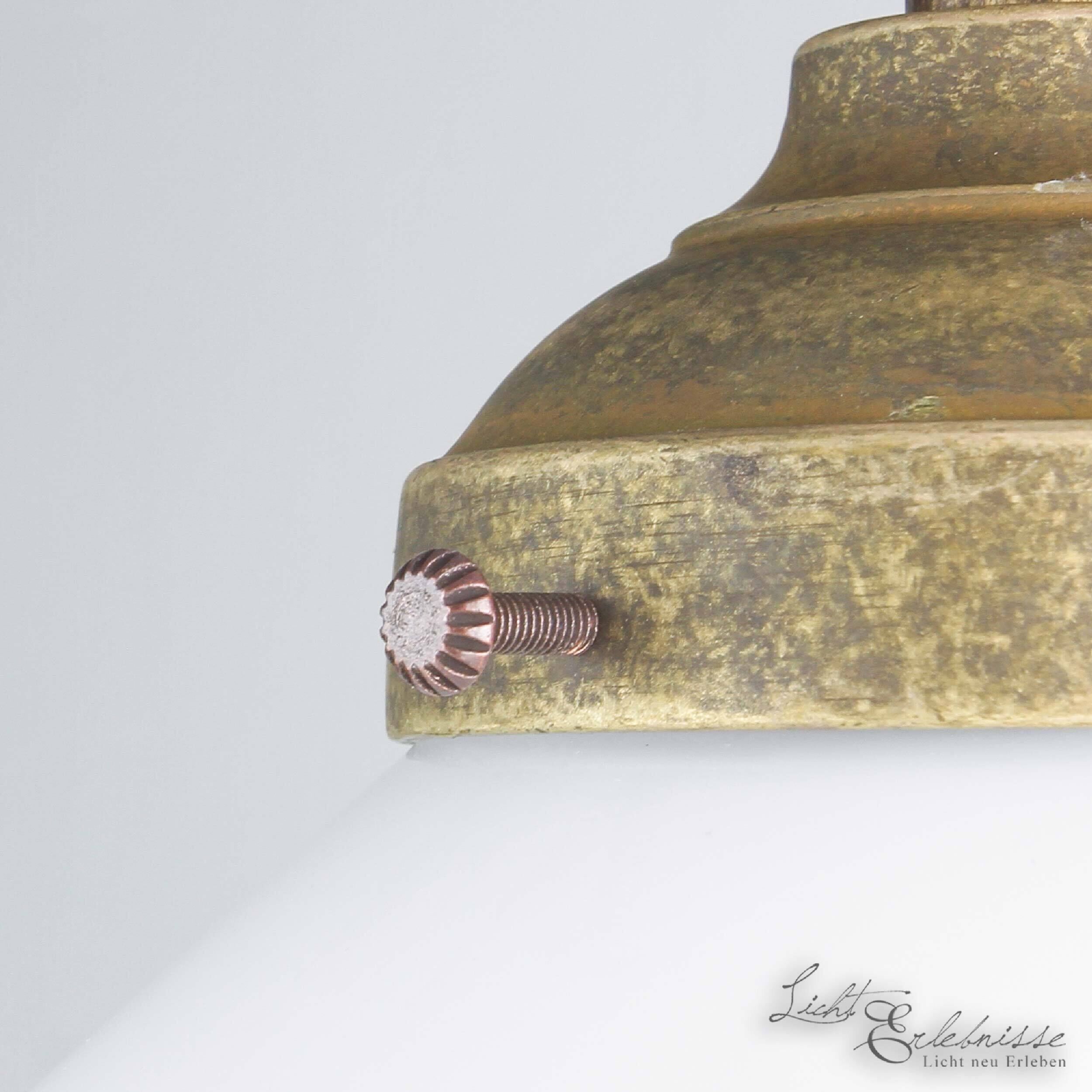 Hängeleuchte Bronze Antik 2-flmg Rustikal Premium Bronze, Lampe, Maschine, Schraube, Töpferei
