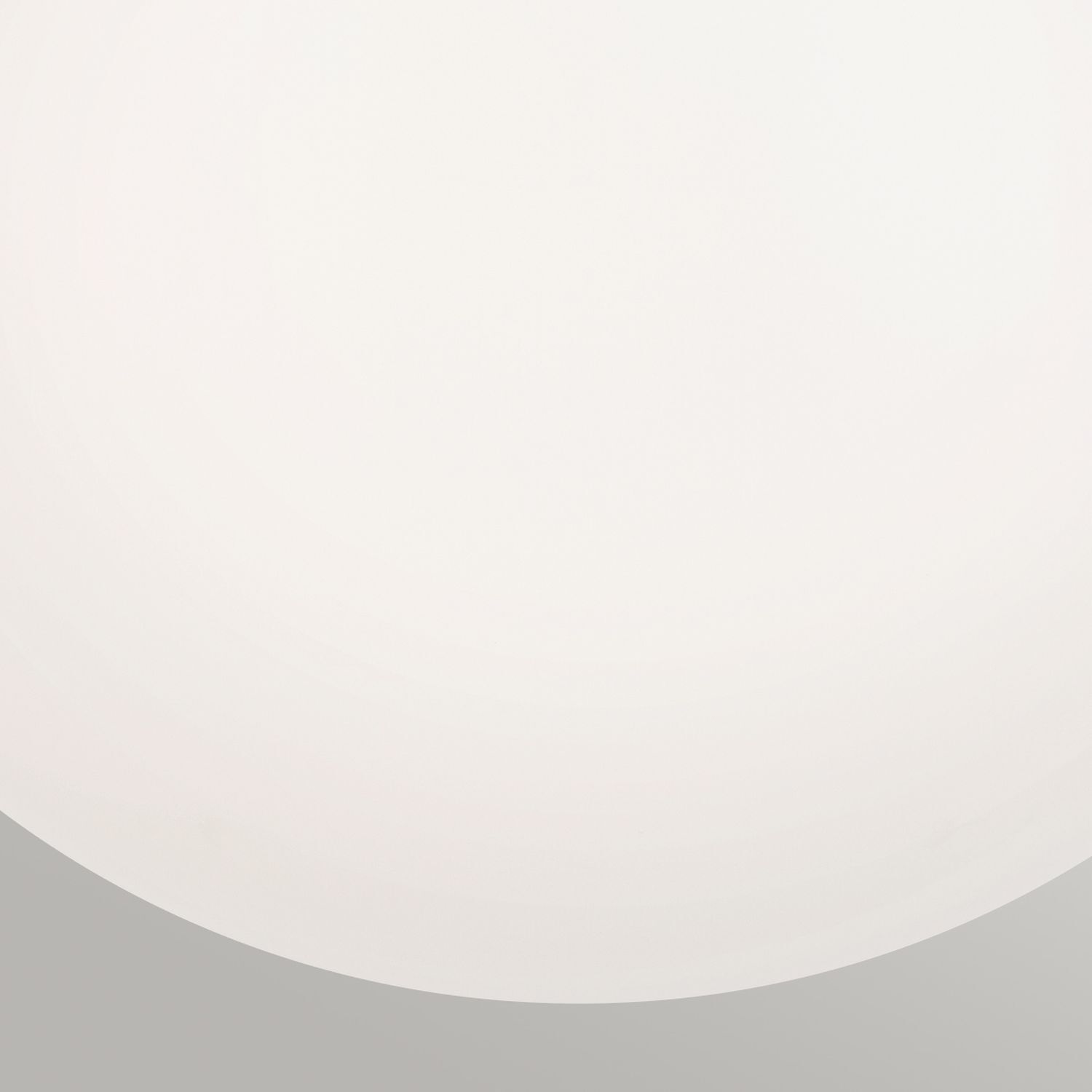 Deckenlampe Kugelschirm Glas Metall Ø 20,3 cm Schwarz Weiß E27