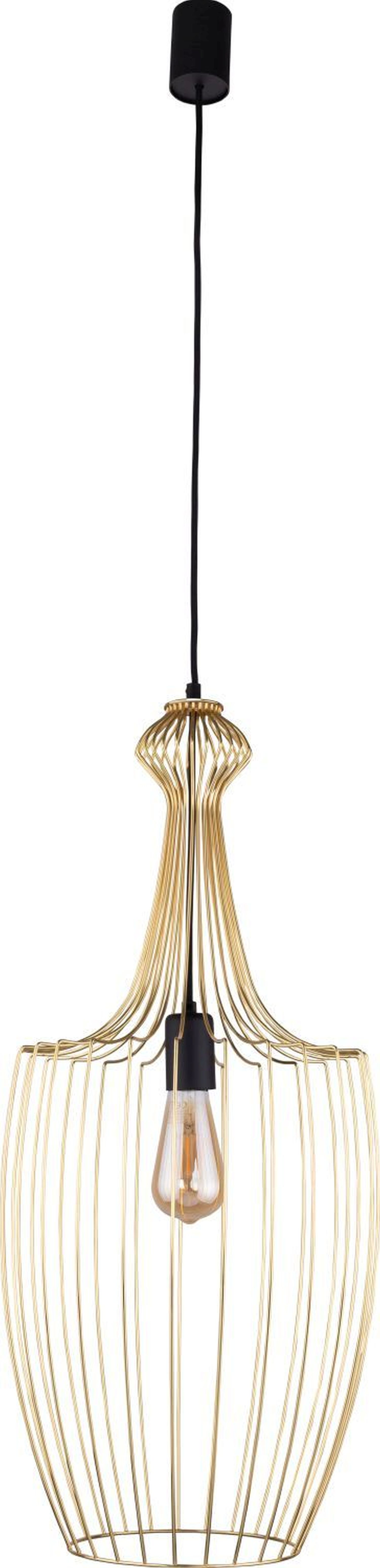 Pendelleuchte JULIUS Gold Messing Wohnzimmer Lampe