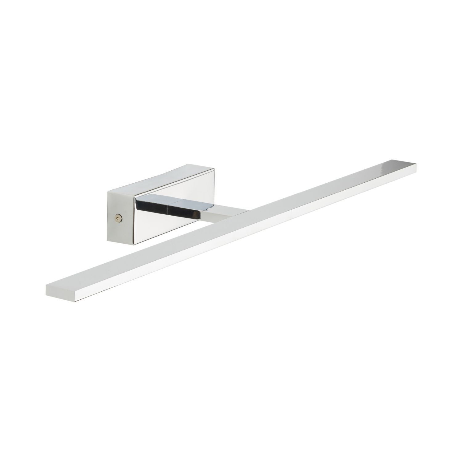 Lampe à tableau LED chrome 62 cm de long blanc neutre 4000 K métal Sinken, Waschbeckenhahn, Regal