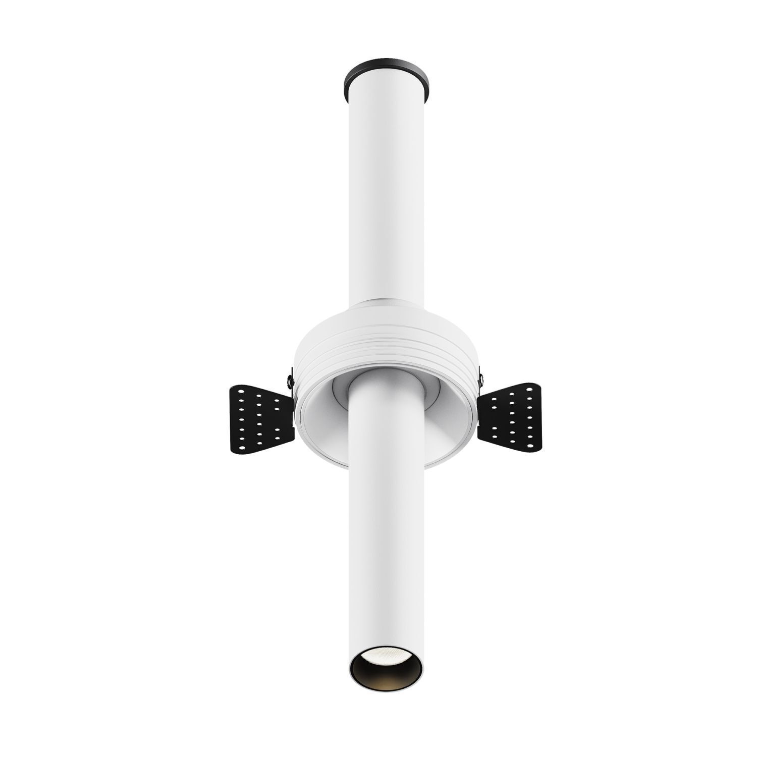 shop light, track light, white fixture, spotlight, ceiling mount