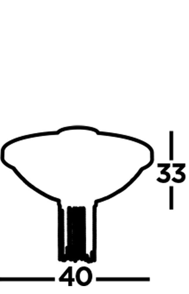 Plafonnier rond Ø 40 cm Noir Métal Acrylique Cristal