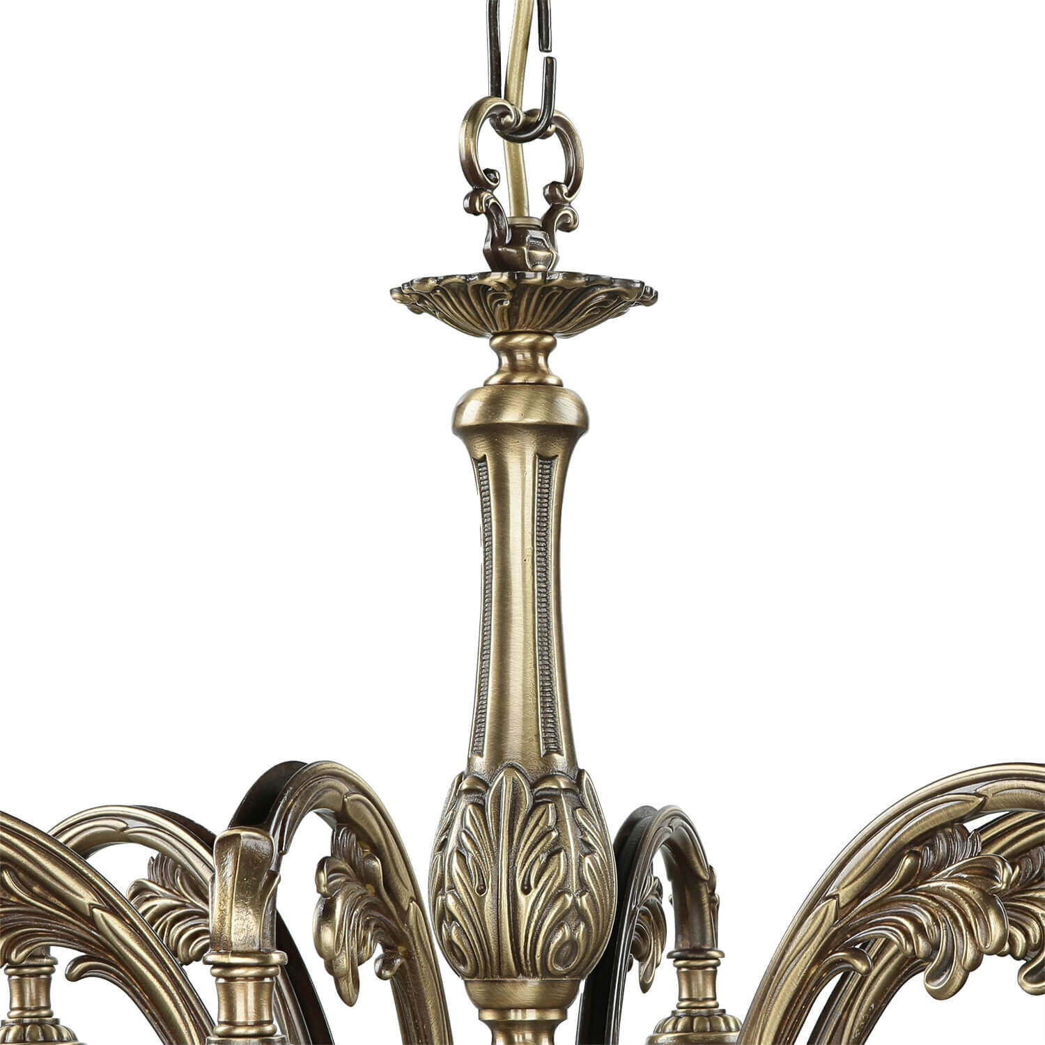 Jugendstil Kronleuchter Esszimmer Leuchter, Lampe, Bronze
