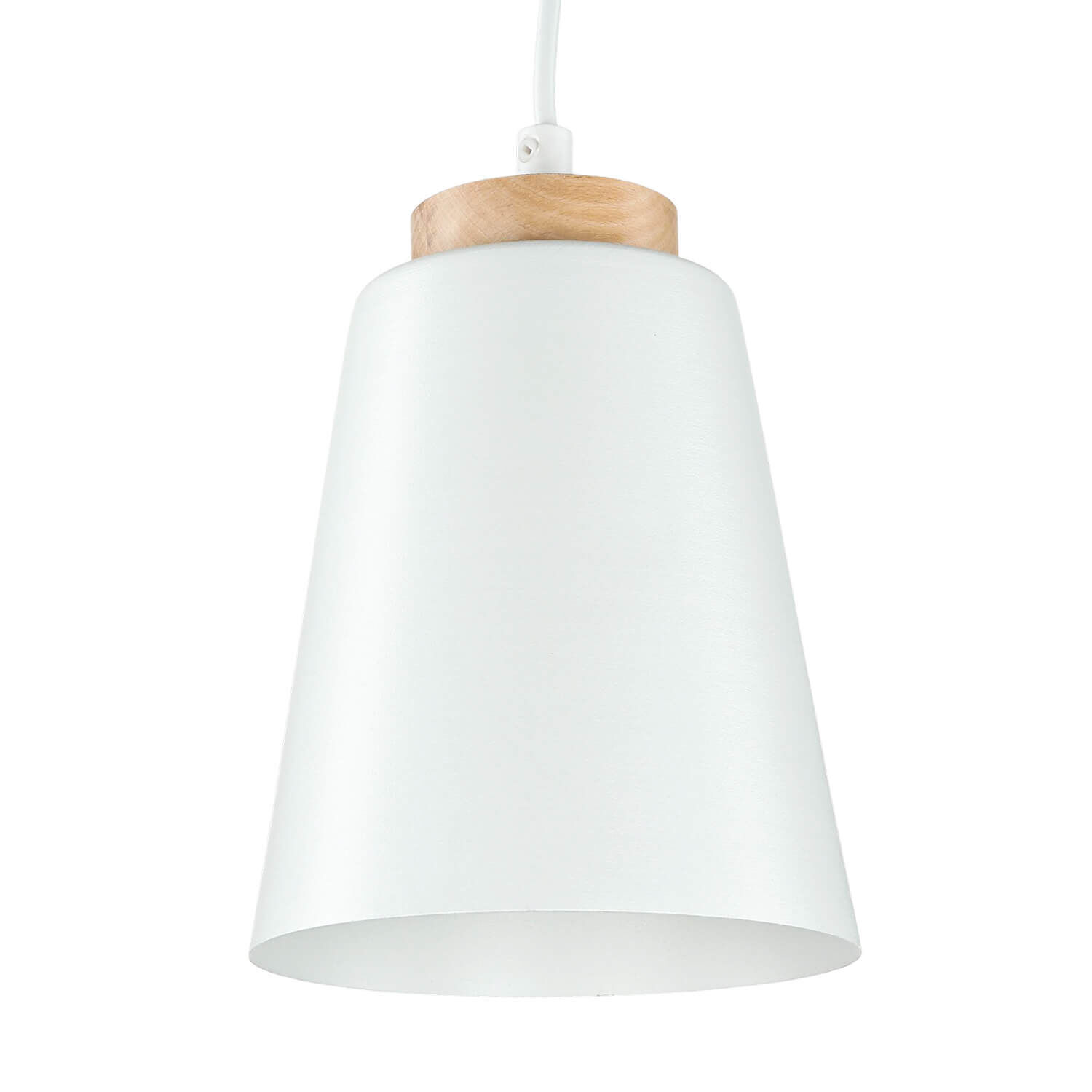 Hängeleuchte Wohnzimmer Esstisch in Weiß ROGER Lampe, Lampenschirm