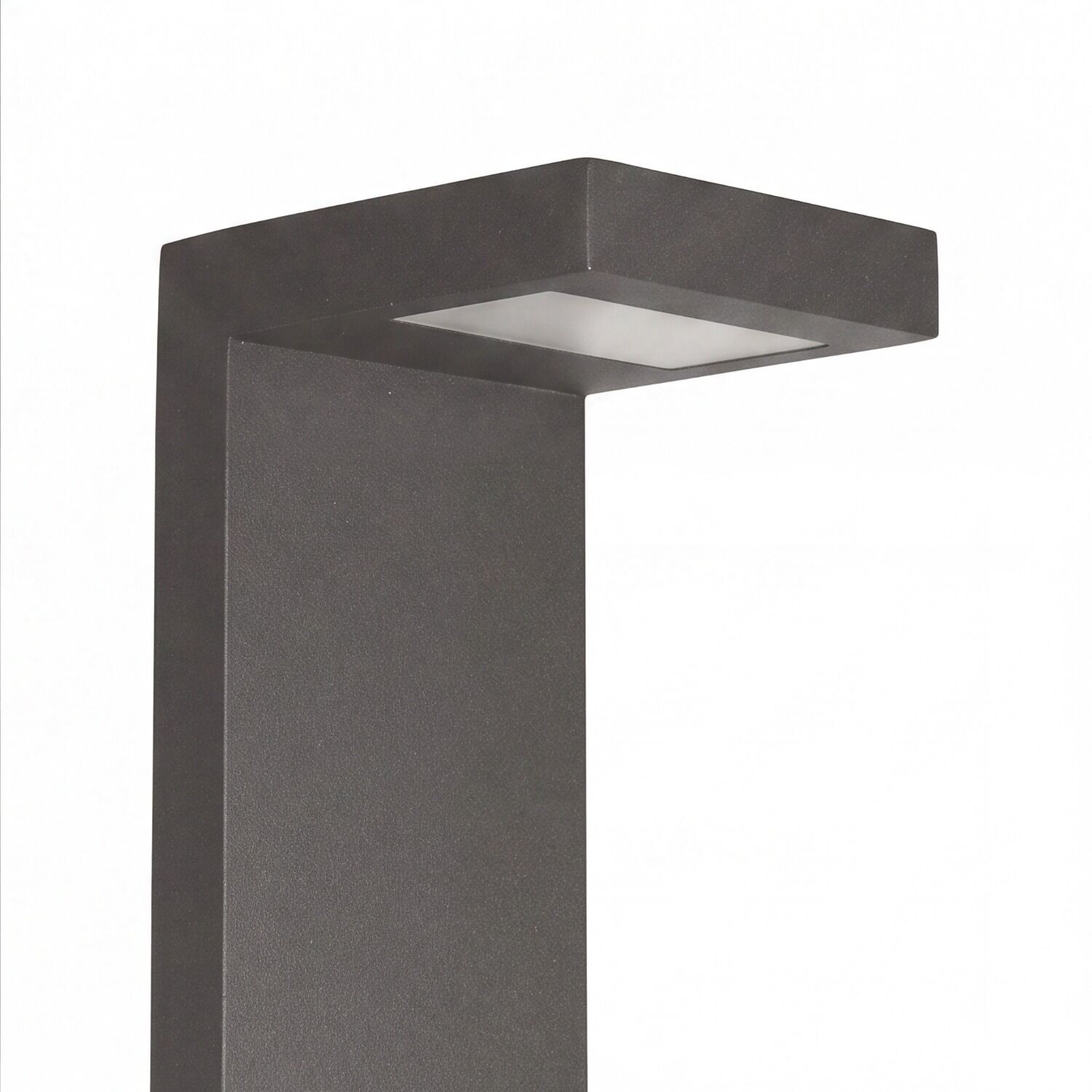 Außenleuchte, Wandleuchte, Stahl, schwarz, LED-Lampe