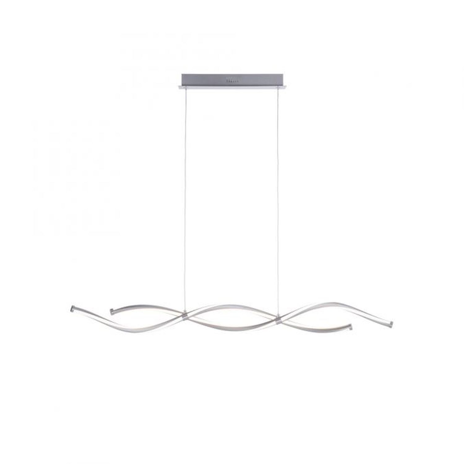 Suspension LED Wellen en acier dimmable 35 W 108 cm