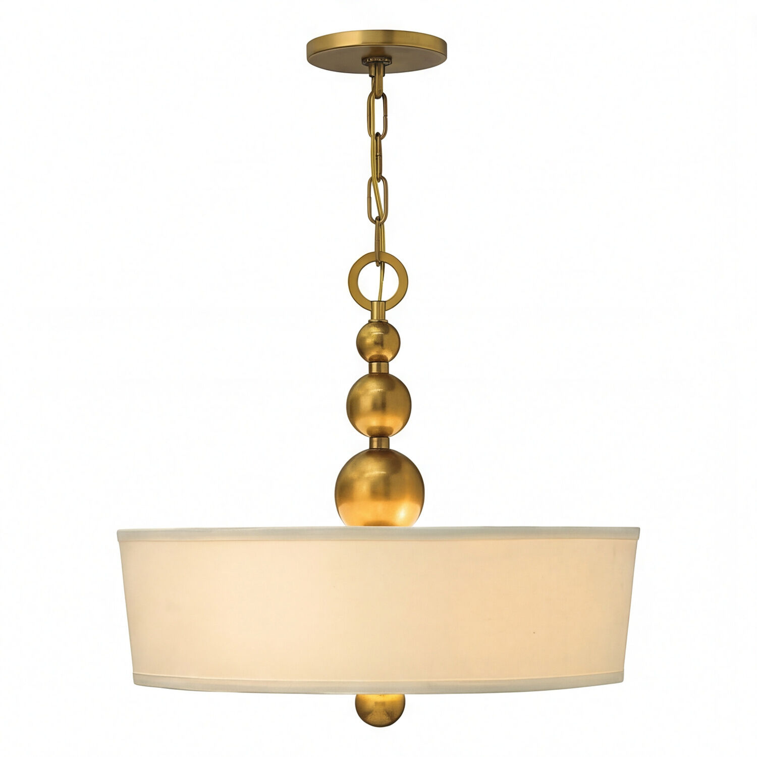 haengeleuchte-pendelleuchte-haengelampe-romina-3-flammig-messing-antik-creme-vintage-1325-1 hängeleuchte, gold, pendel, schirm, kette