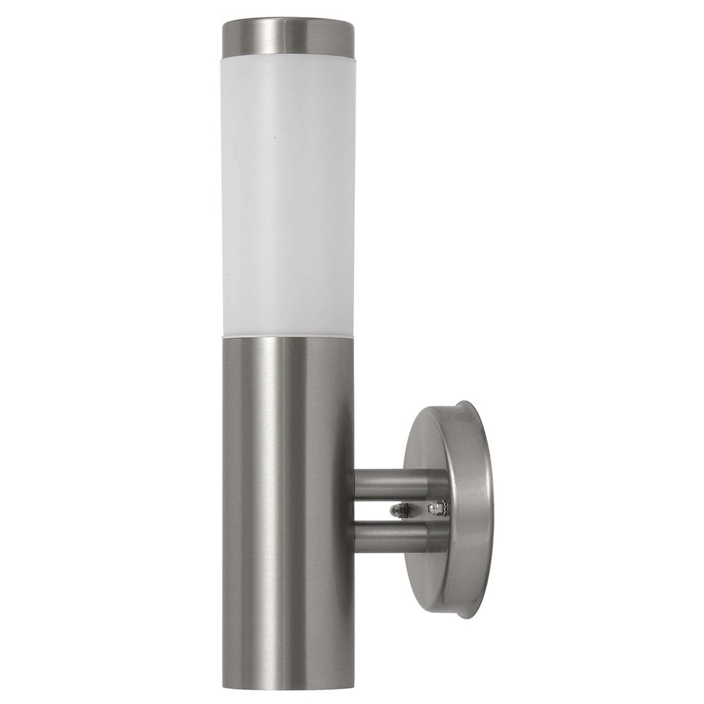 Applique murale extérieure moderne Inox Torch Griff, Zylinder