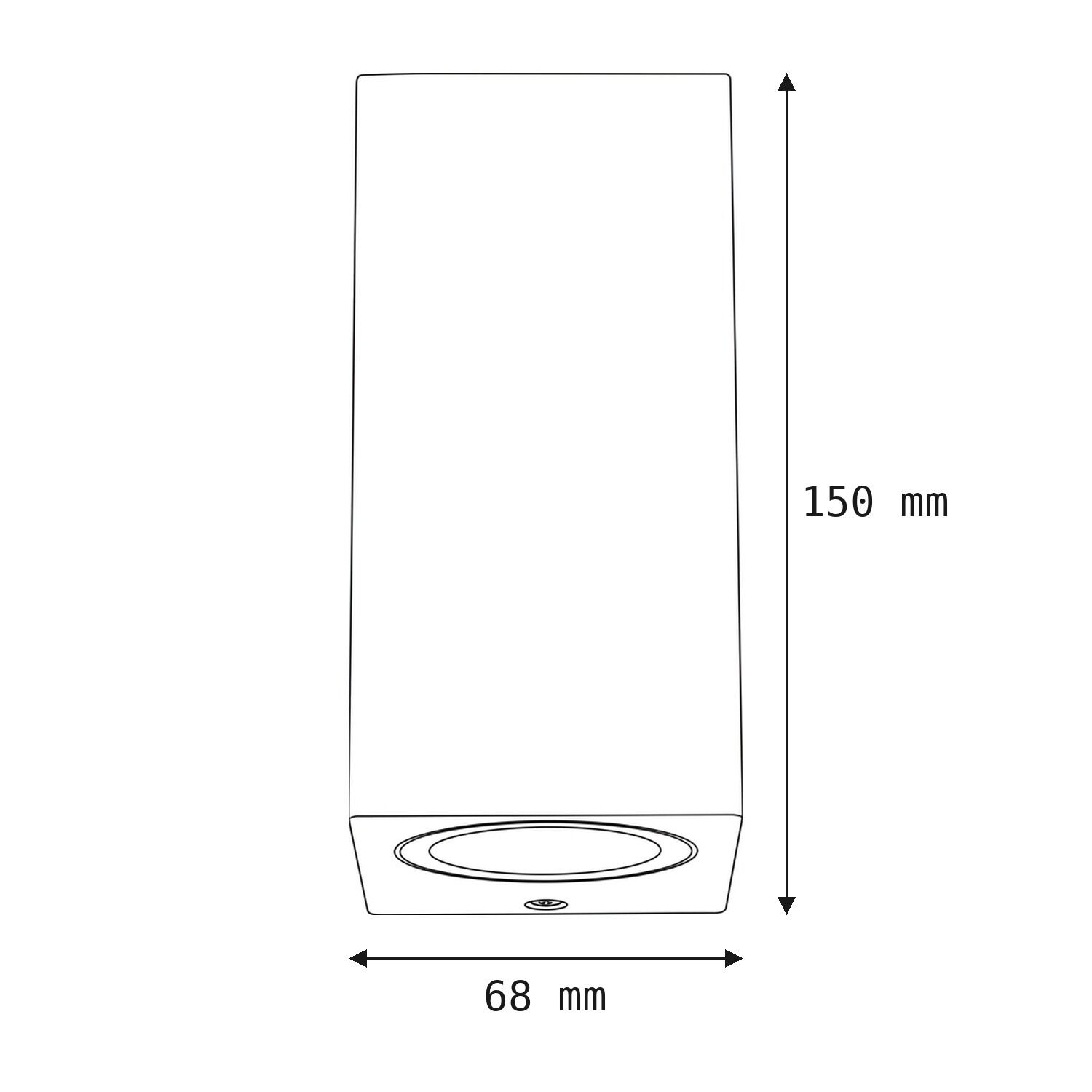 le51478-wandlampe-garten-terrasse-aussen-aluminium-glas-modern-2-flammig-gu10-ip44-grau-anthrazit-08 wandhalter, schrankleuchte, 4000k, led, hakenhalterung