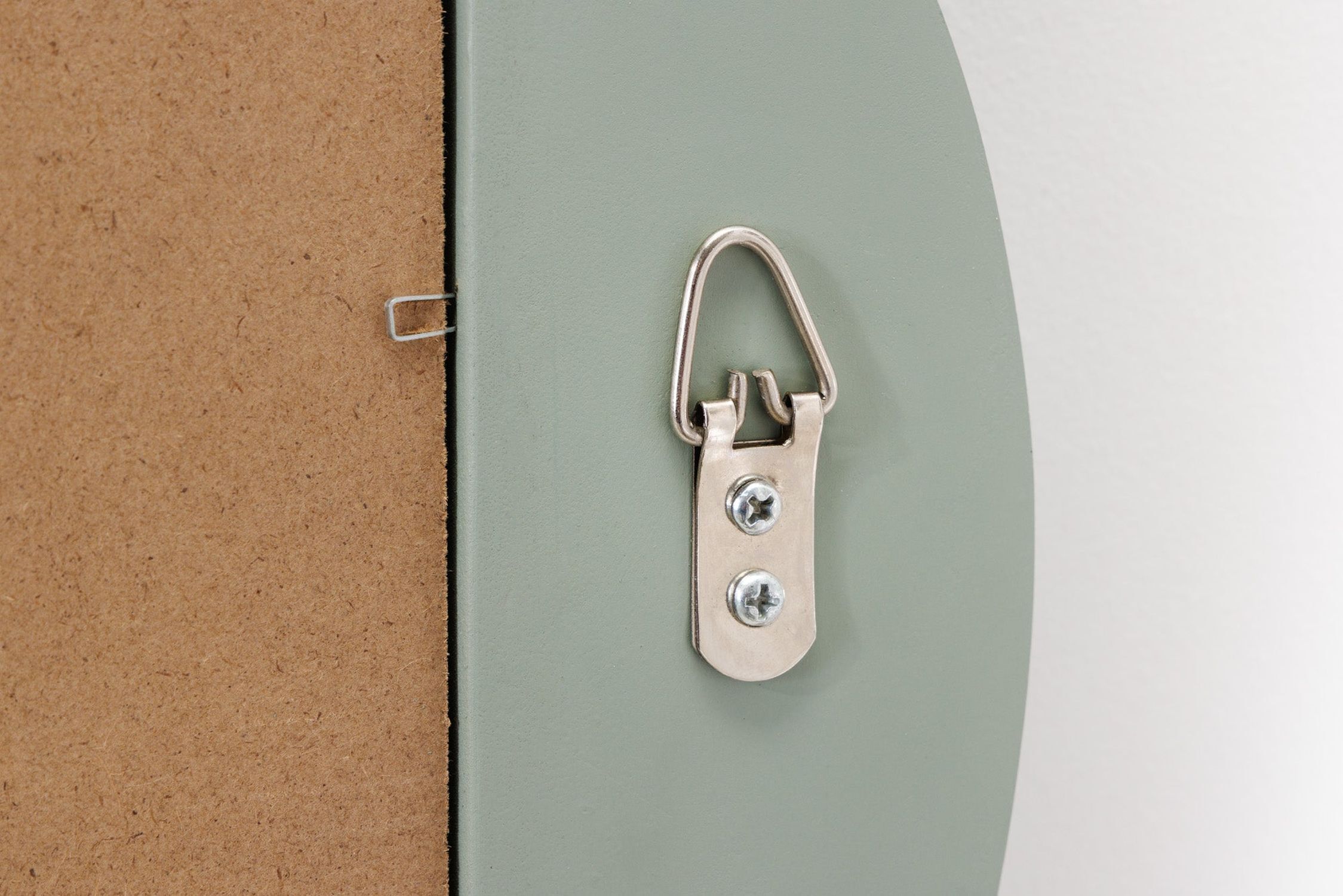 Grand miroir mural H : 100 cm cadre asymétrique vert Grand miroir mural H : 100 cm cadre asymétrique vert