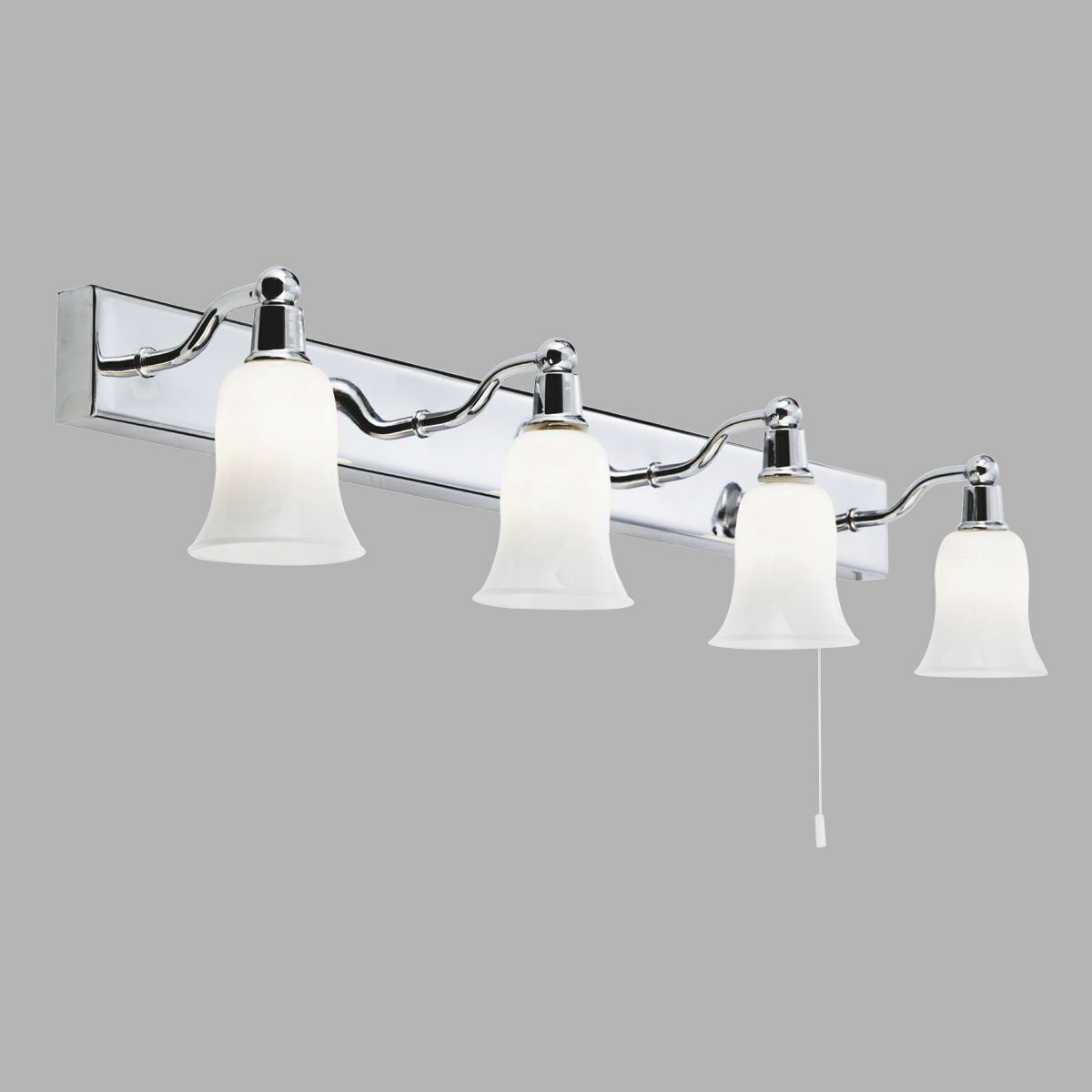 Wandlampe Bad mit Schalter schwenkbar IP44 66 cm lang Leuchte, Badezimmer, Drinnen, Zimmer, Duscharmatur