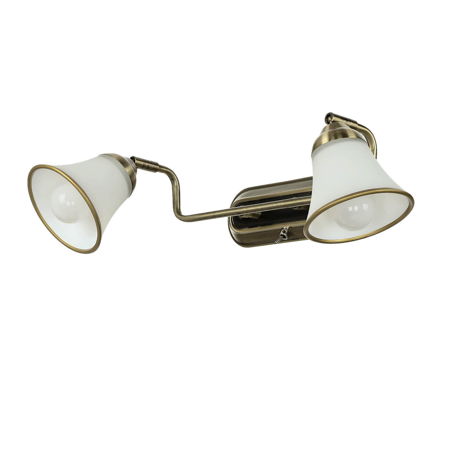 Jugendstil Wandlampe drehbar GRANDO Spiegelleuchte Beleuchtung, Lampe, Leuchte