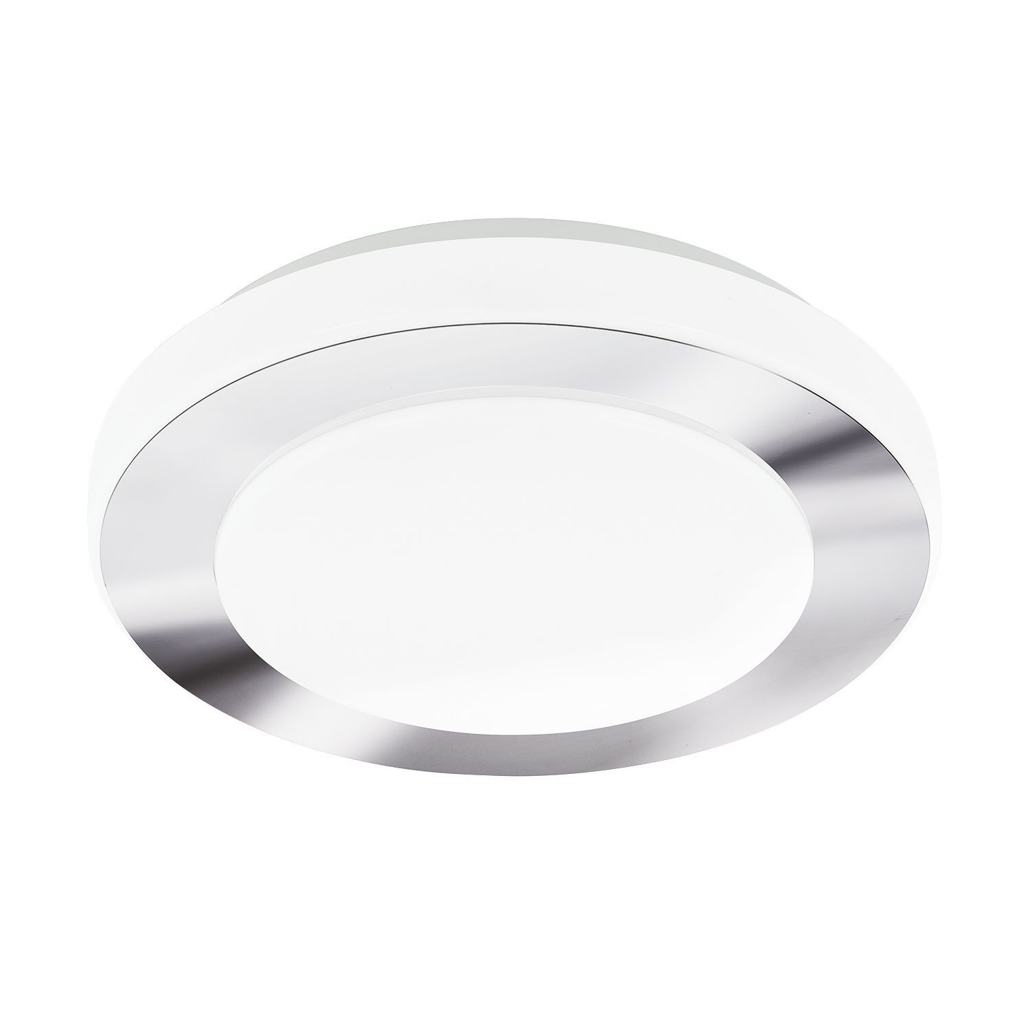 Plafonnier rond LED Carpi chrome Ø30cm Deckenleuchte, Leuchte