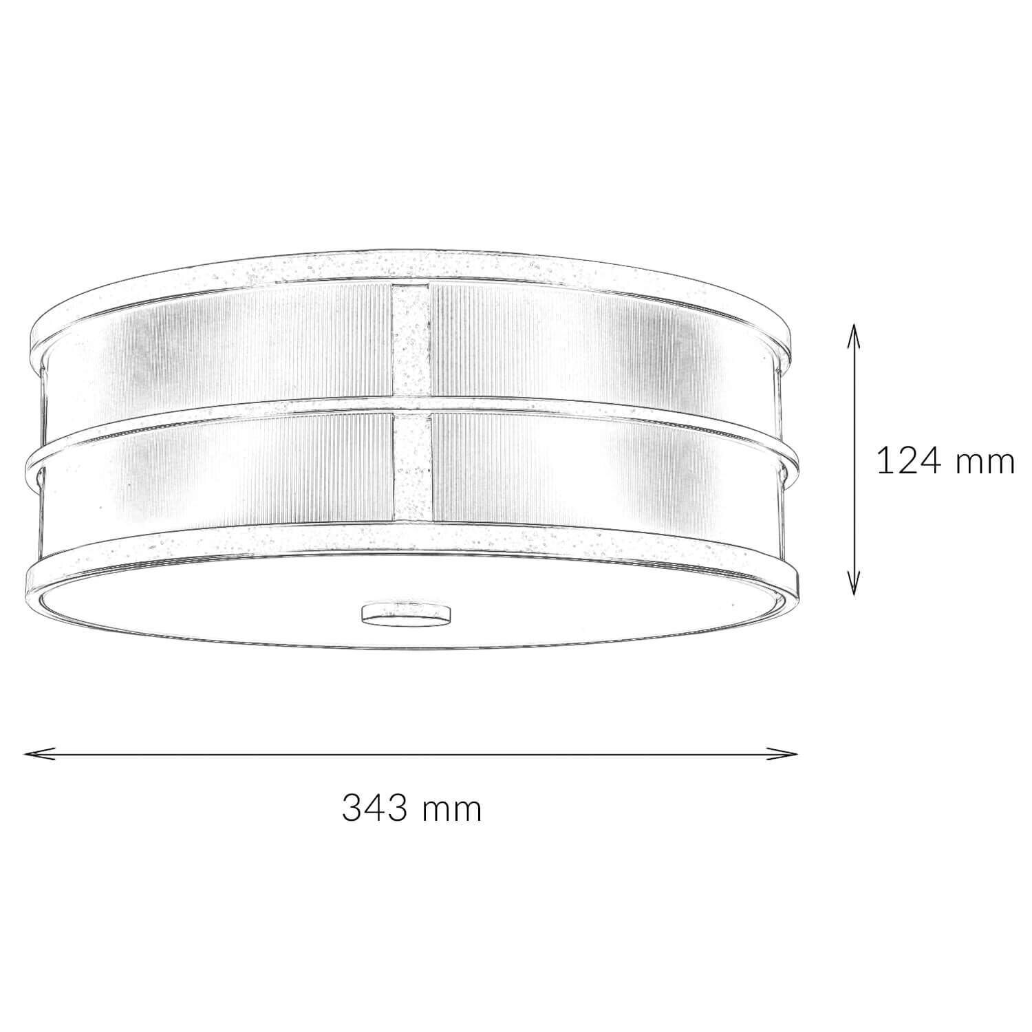 Deckenleuchte SHOJI Creme Ø34cm Vintage Lampe Loft Deckenleuchte SHOJI Creme Ø34cm Vintage Lampe Loft