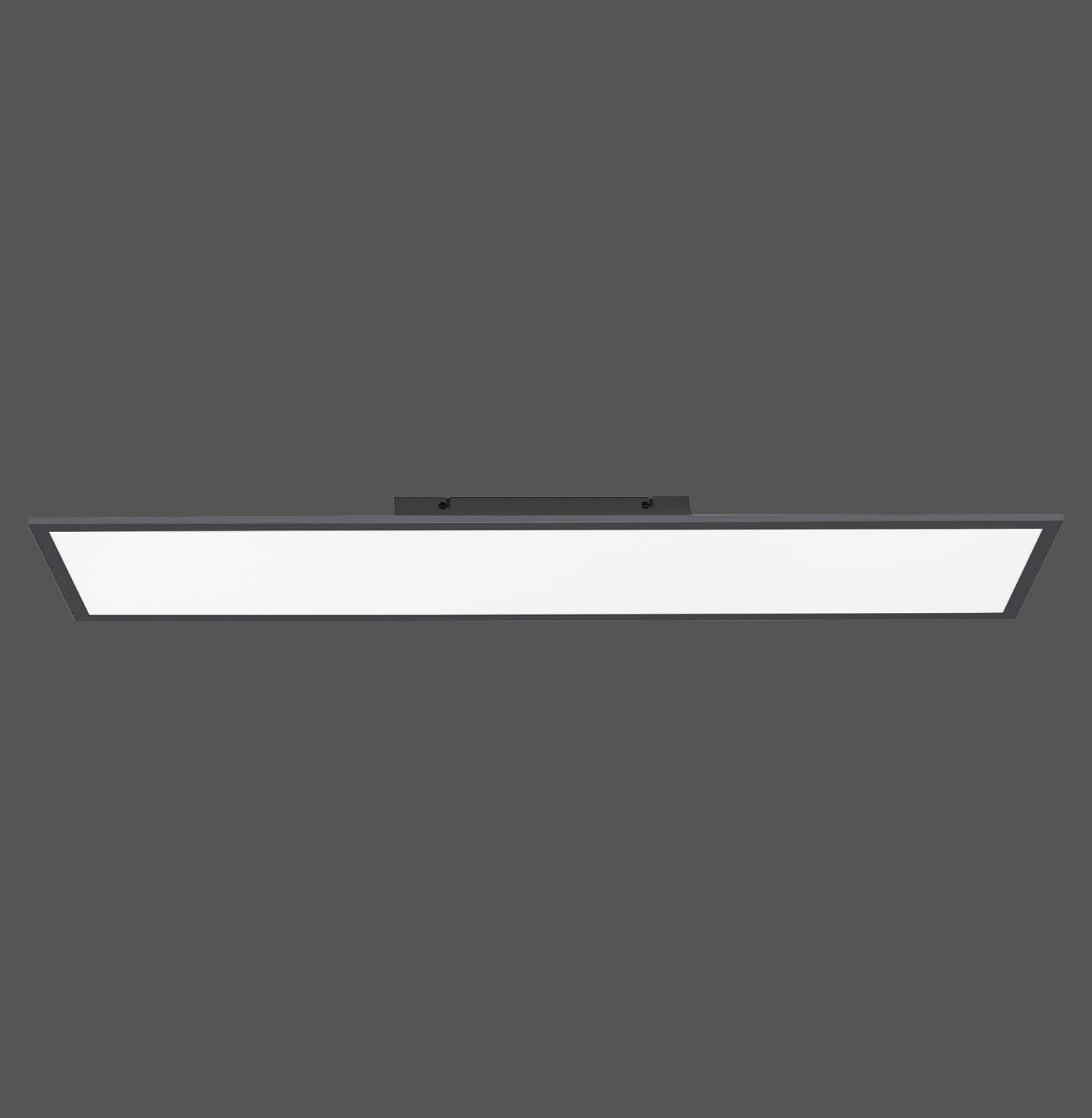 Plafonnier LED avec télécommande et variateur 26 W 100 cm