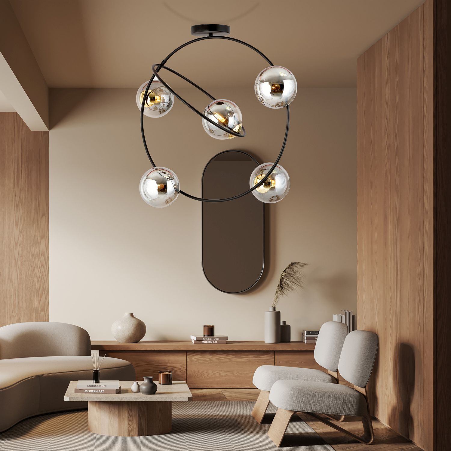 Drinnen, Wohnzimmer, Lampe, Innenarchitektur, Foyer