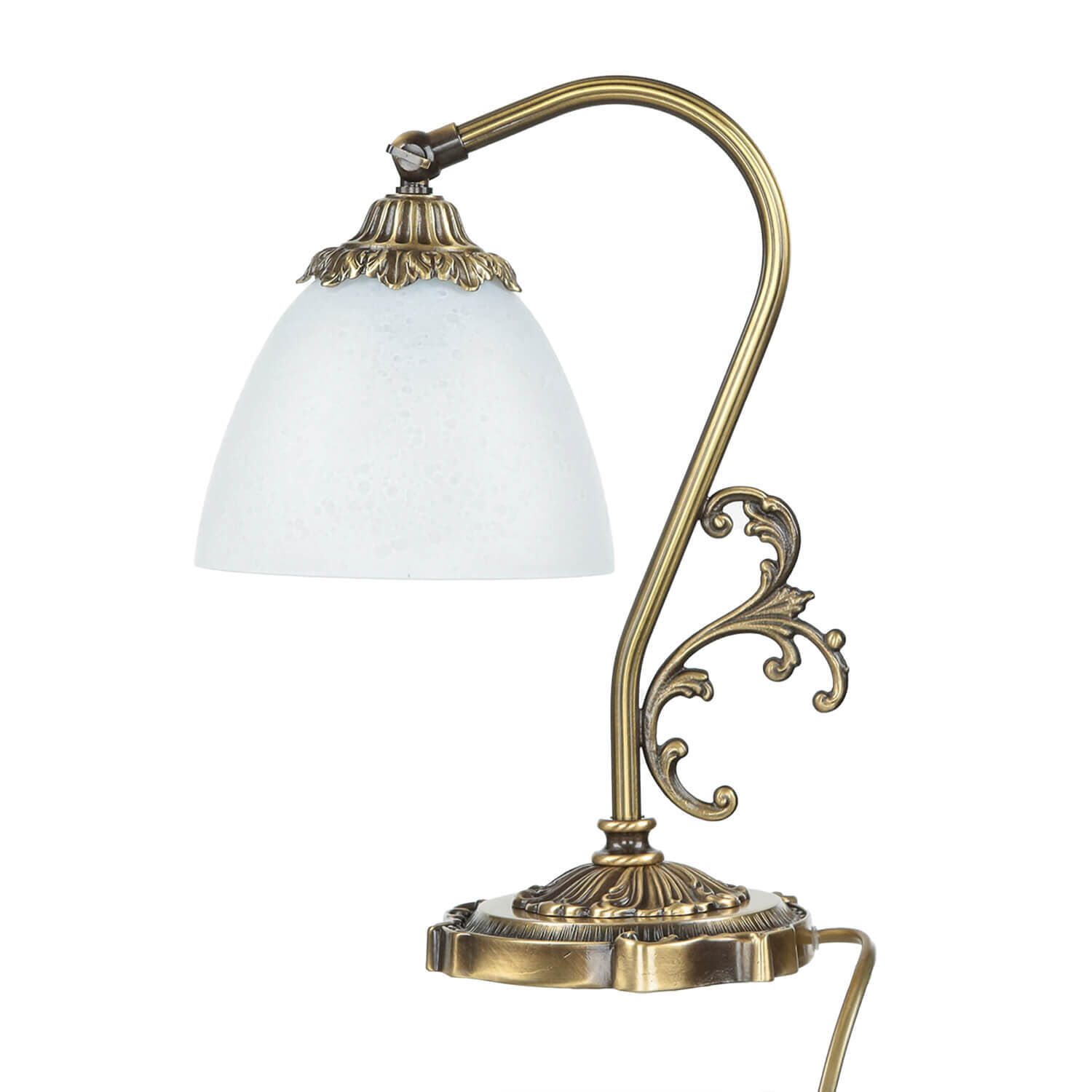 Lampe, Tischlampe, Lampenschirm, Bronze, Duscharmatur