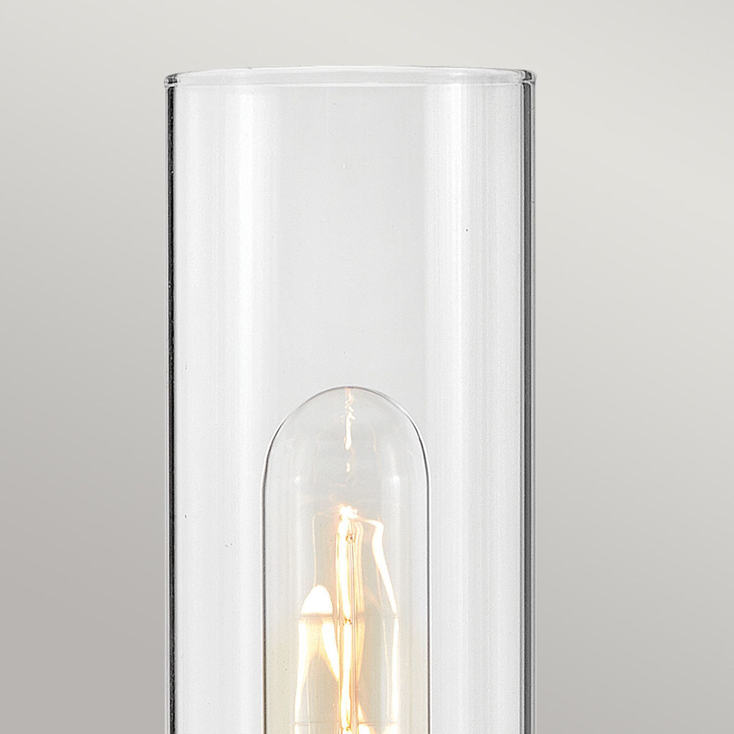 Badleuchte Metall Glas E27 IP44 H: 34,6 cm Modern GRETA Lampe