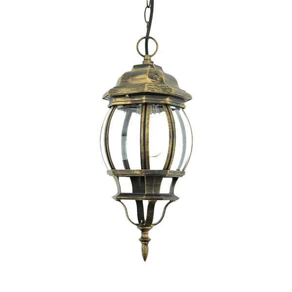 laterne, hängeleuchte, metall, braun, lampe